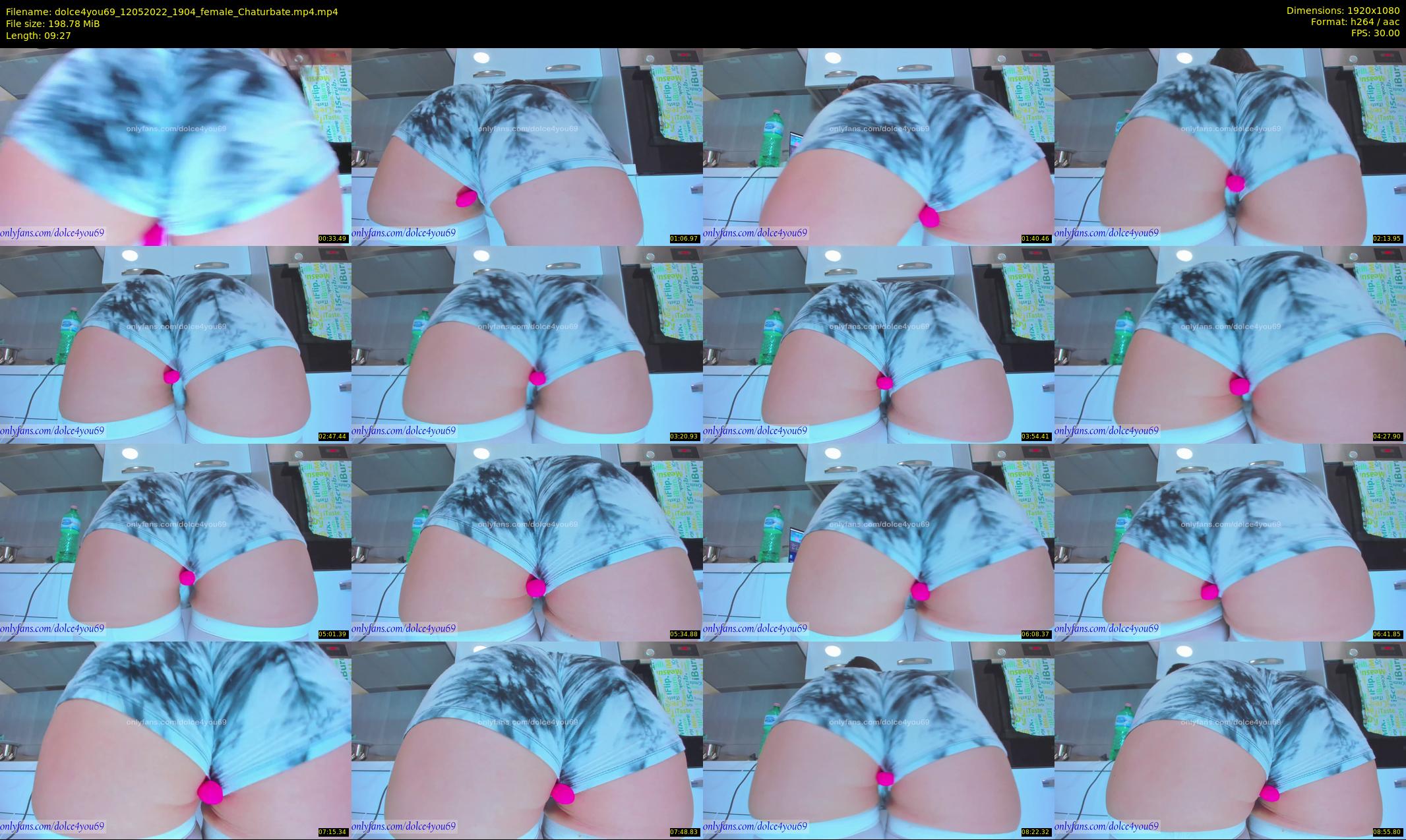dolce4you69 — 10 minute Chaturbate female cam show recording, 1080p, May 12, 2022