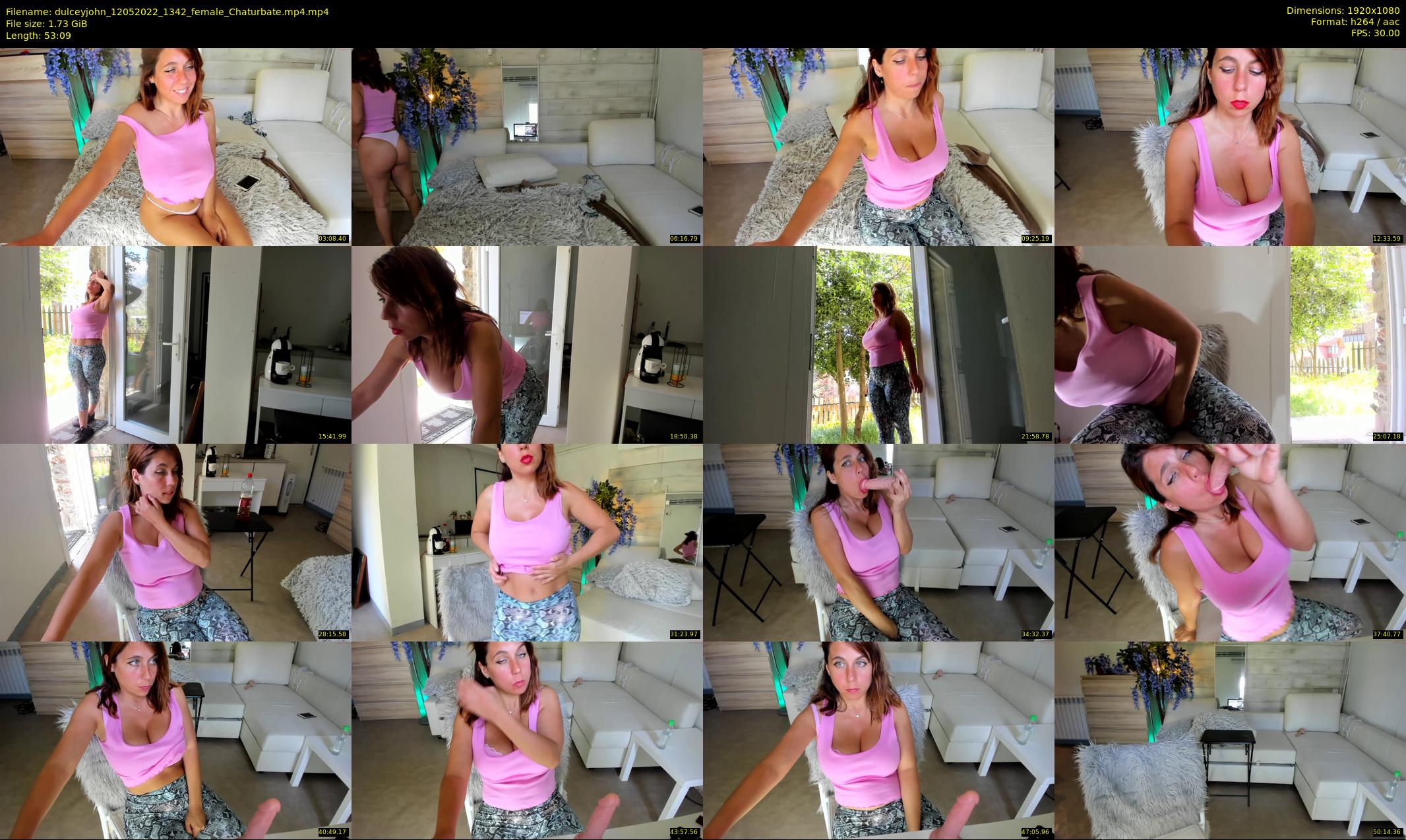 dulceyjohn — 54 minute Chaturbate female cam show recording, 1080p, May 12, 2022