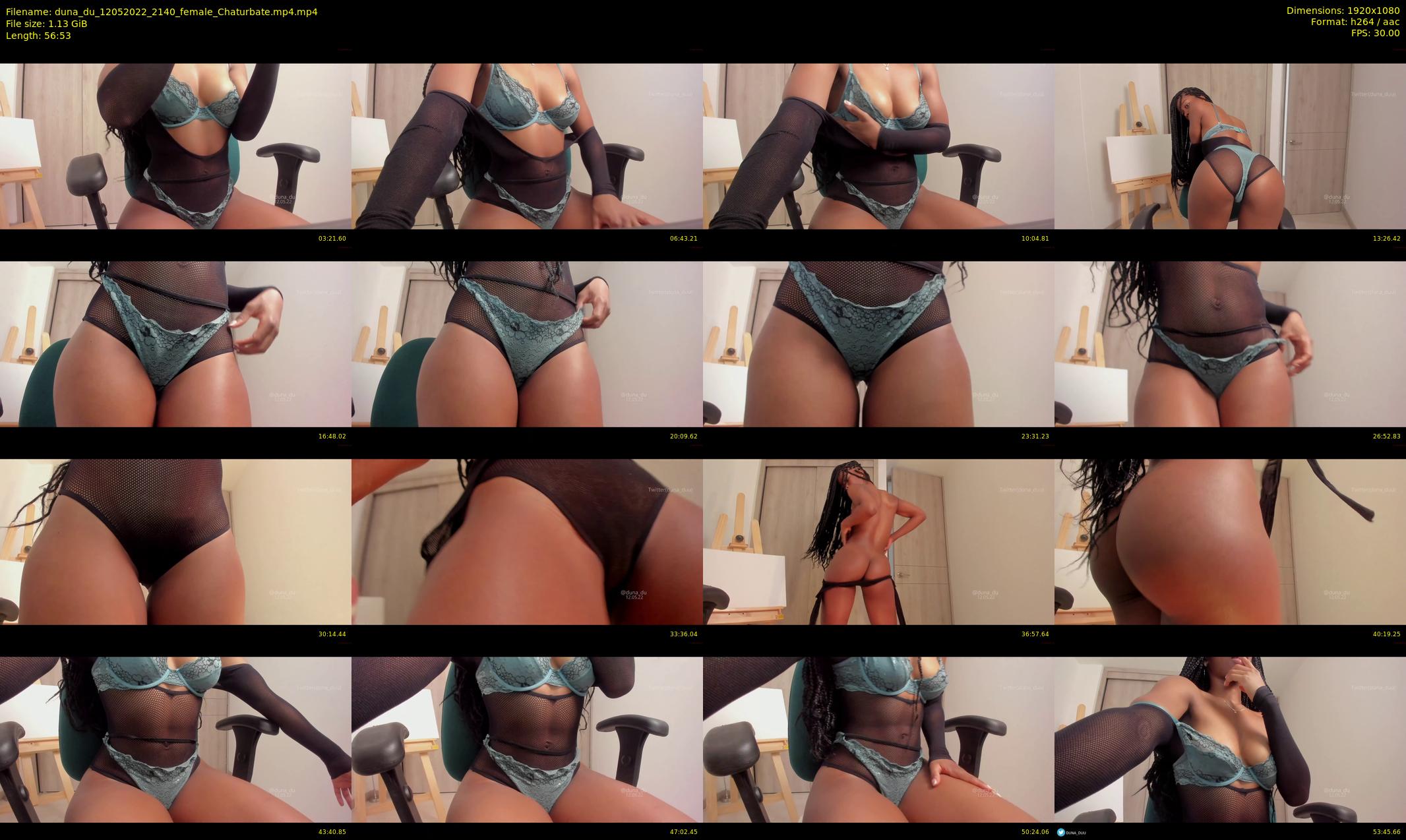 duna_du — 57 minute Chaturbate female cam show recording, 1080p, May 12, 2022