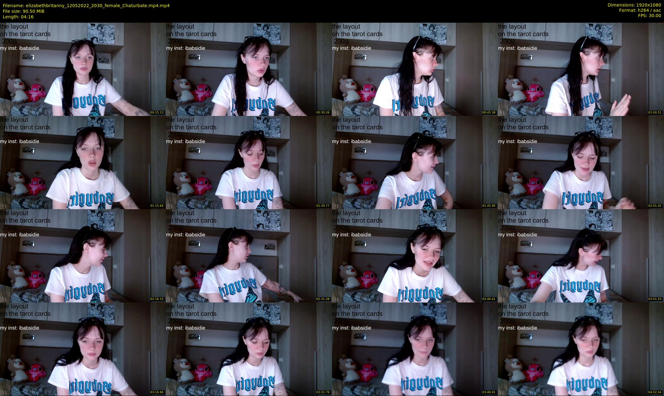 elizabethbritanny — 5 minute Chaturbate female cam show recording, 1080p, May 12, 2022