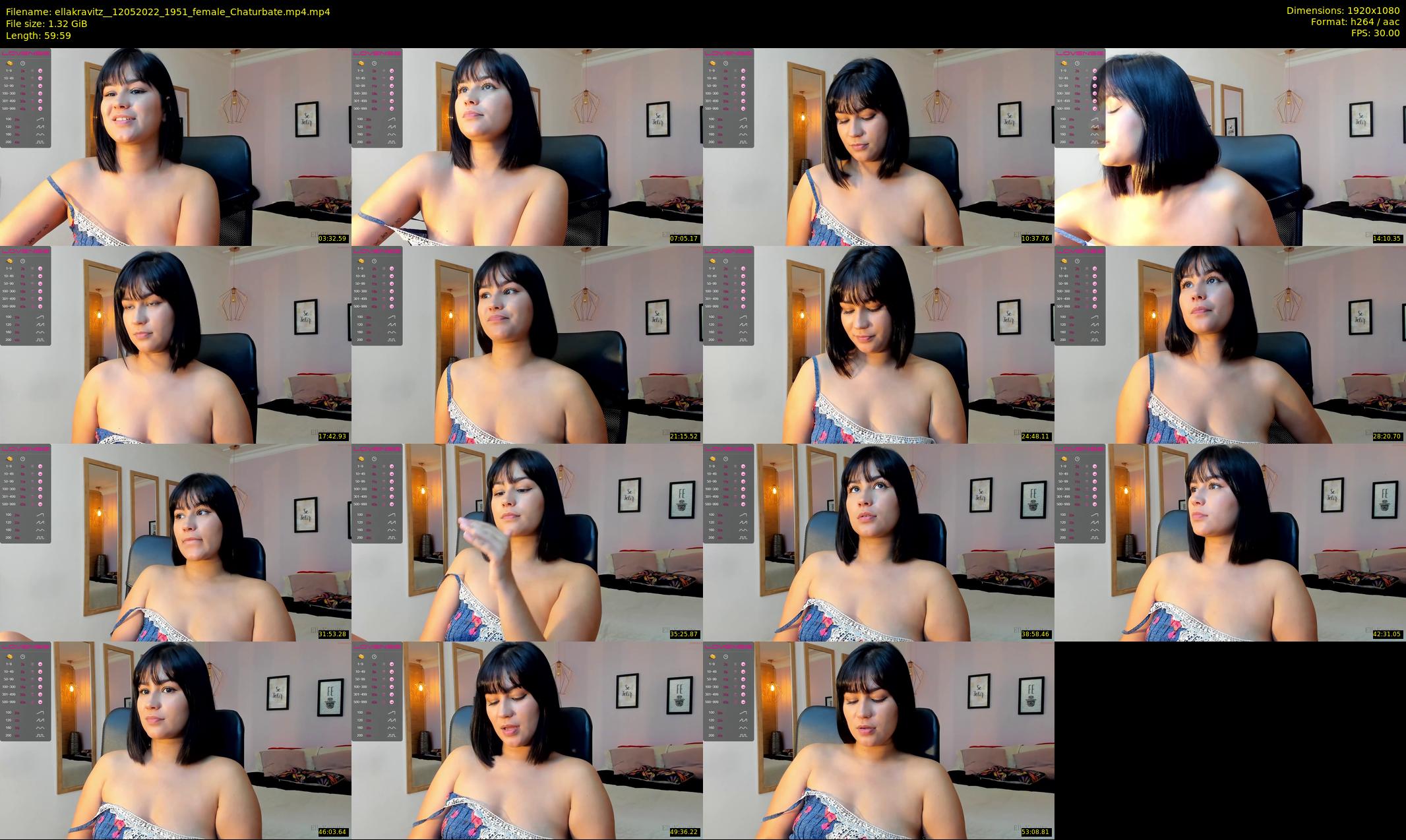 ellakravitz_ — 60 minute Chaturbate female cam show recording, 1080p, May 12, 2022