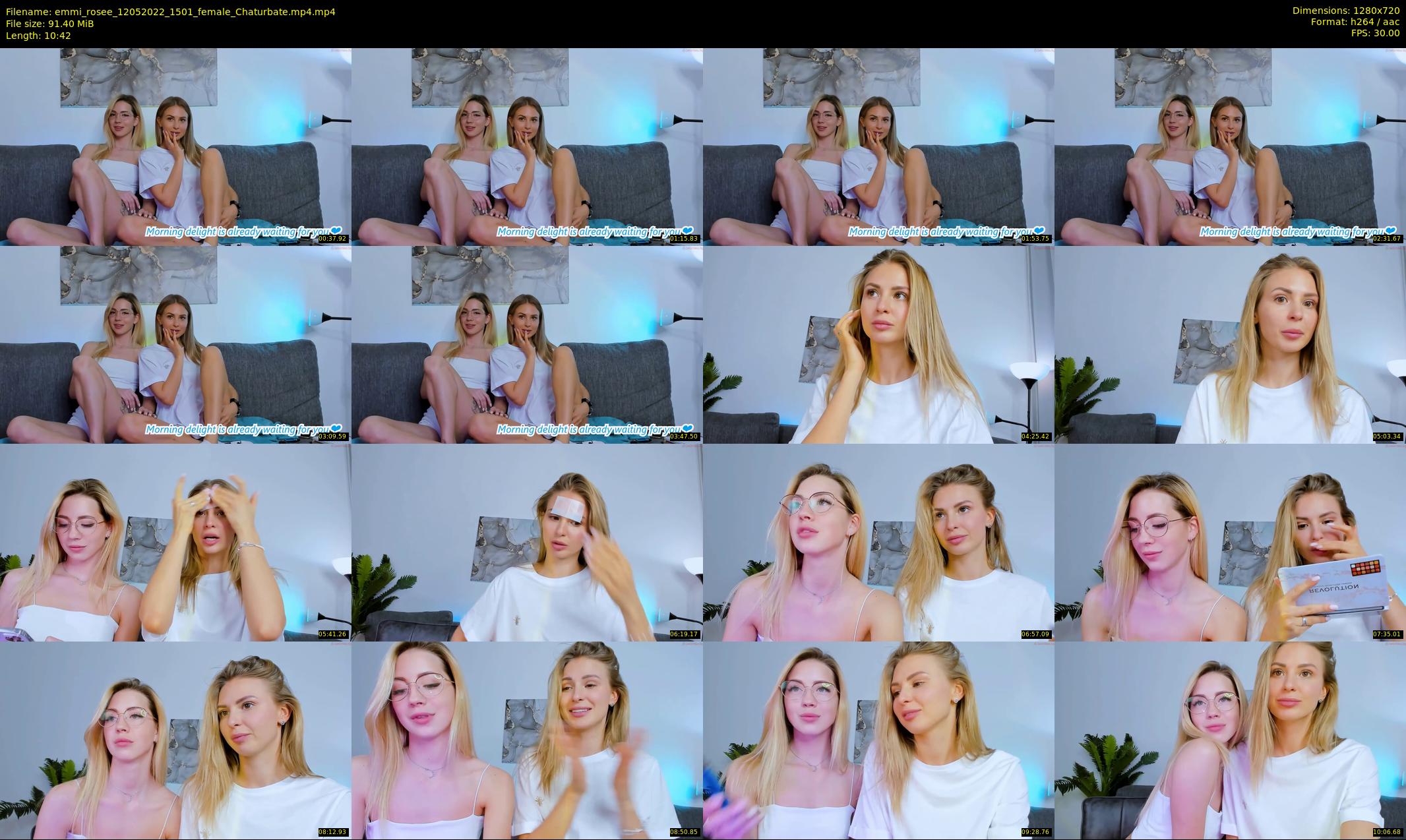 emmi_rosee — 11 minute Chaturbate female cam show recording, 720p, May 12, 2022