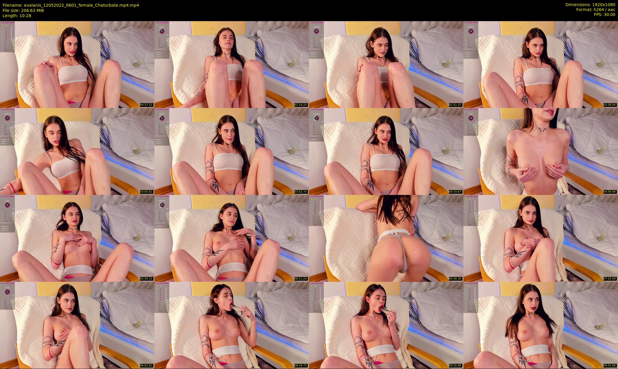 evalanis — 11 minute Chaturbate couple cam show recording, 1080p, May 12, 2022