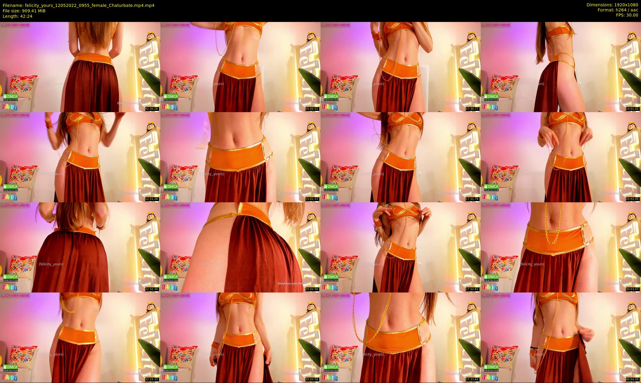 felicity_yours — 43 minute Chaturbate female cam show recording, 1080p, May 12, 2022