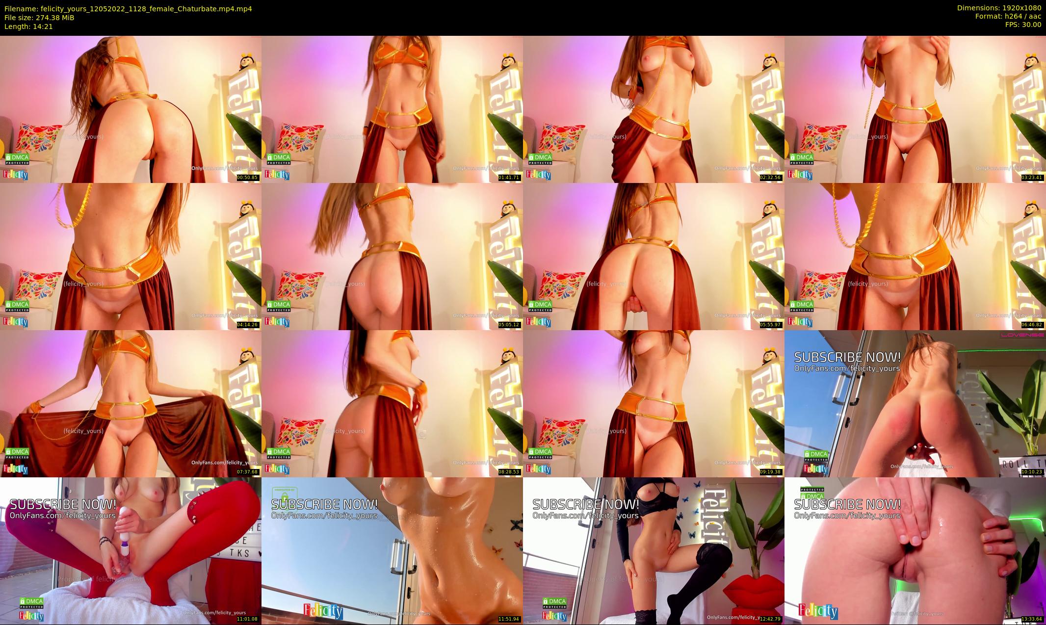 felicity_yours — 15 minute Chaturbate female cam show recording, 1080p, May 12, 2022