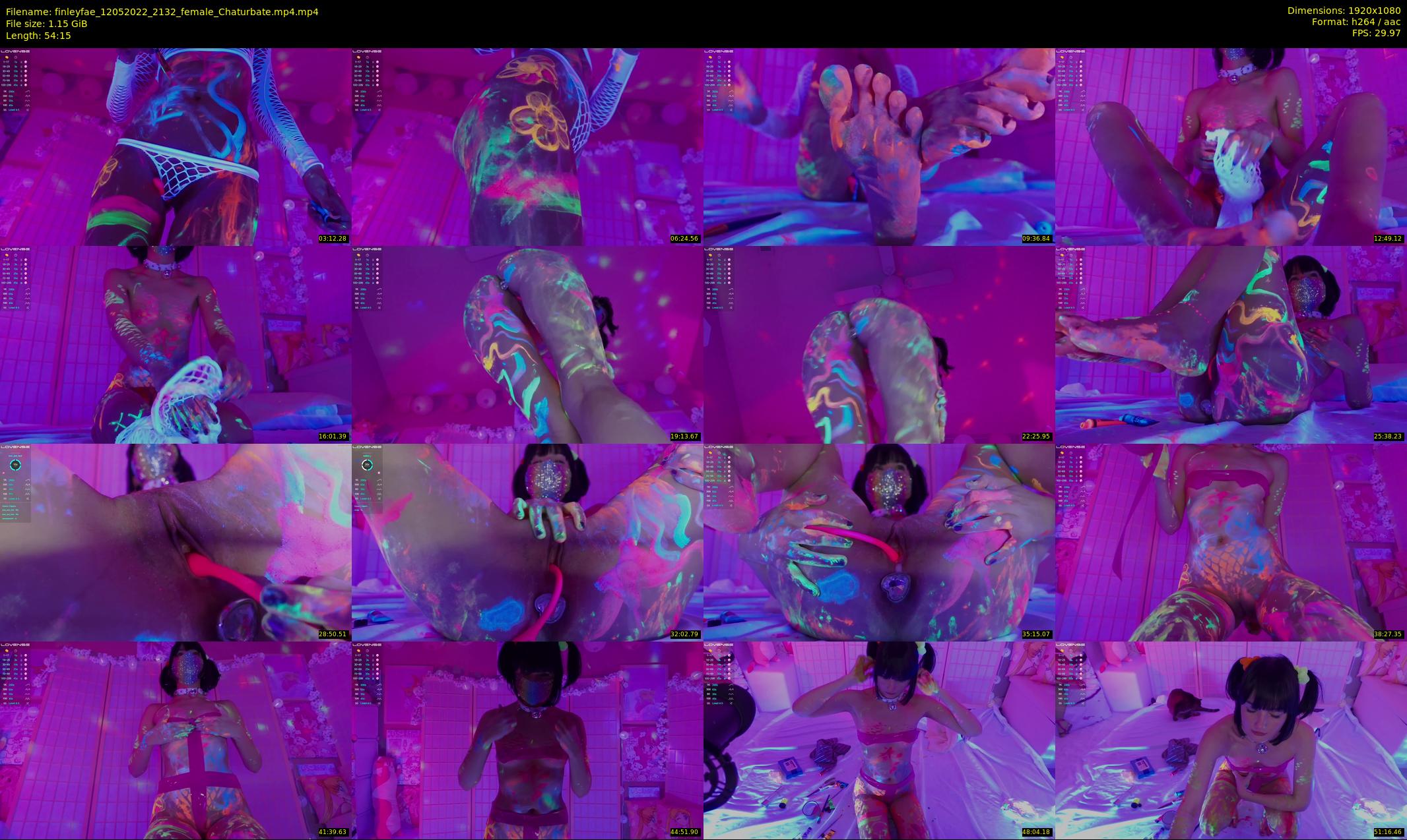 finleyfae — 55 minute Chaturbate female cam show recording, 1080p, May 12, 2022