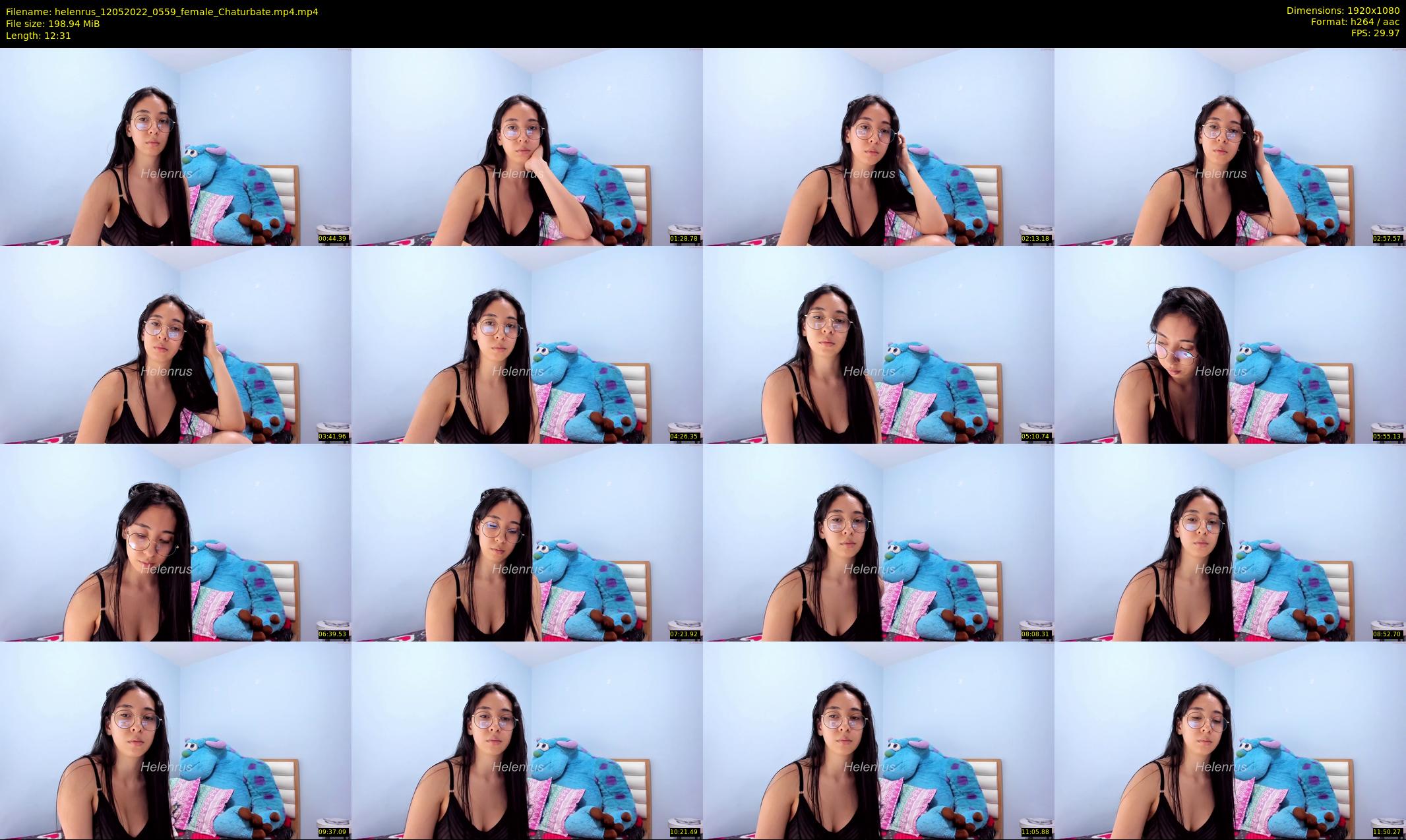 helenrus — 13 minute Chaturbate female cam show recording, 1080p, May 12, 2022