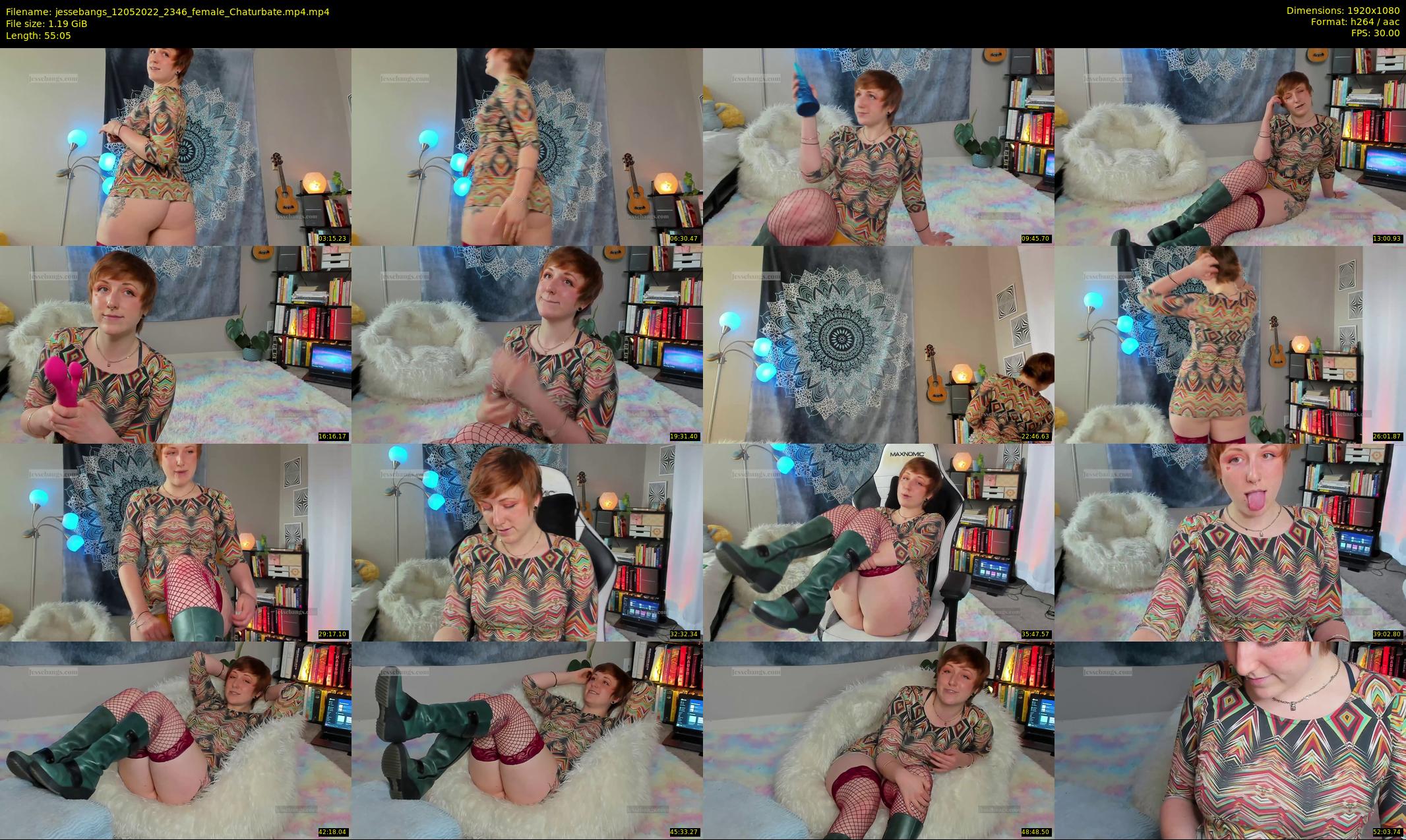 jessebangs — 56 minute Chaturbate female cam show recording, 1080p, May 12, 2022