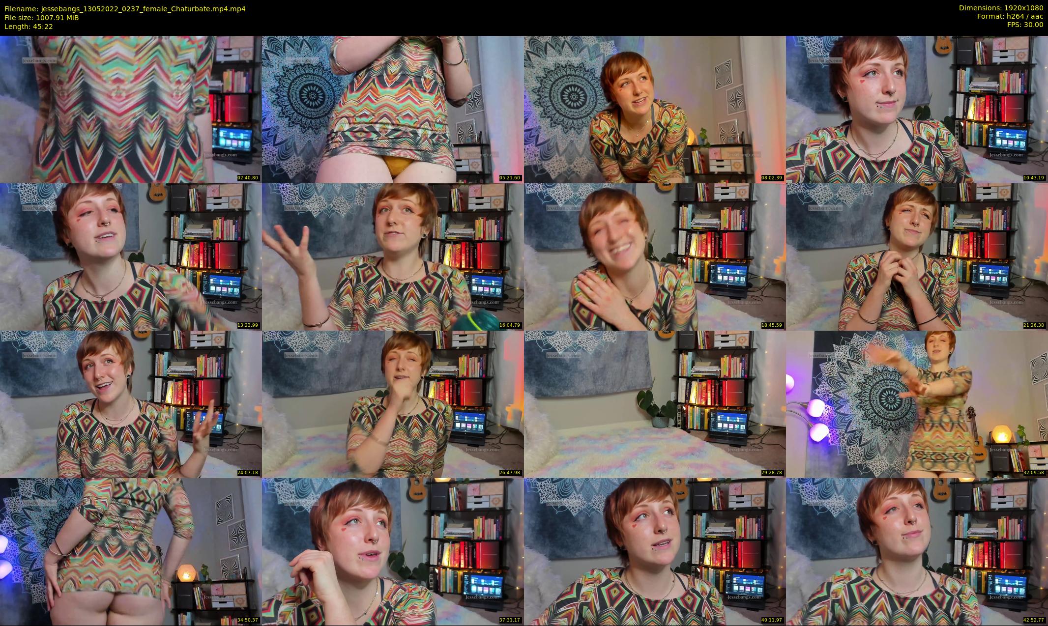 jessebangs — 46 minute Chaturbate female cam show recording, 1080p, May 13, 2022