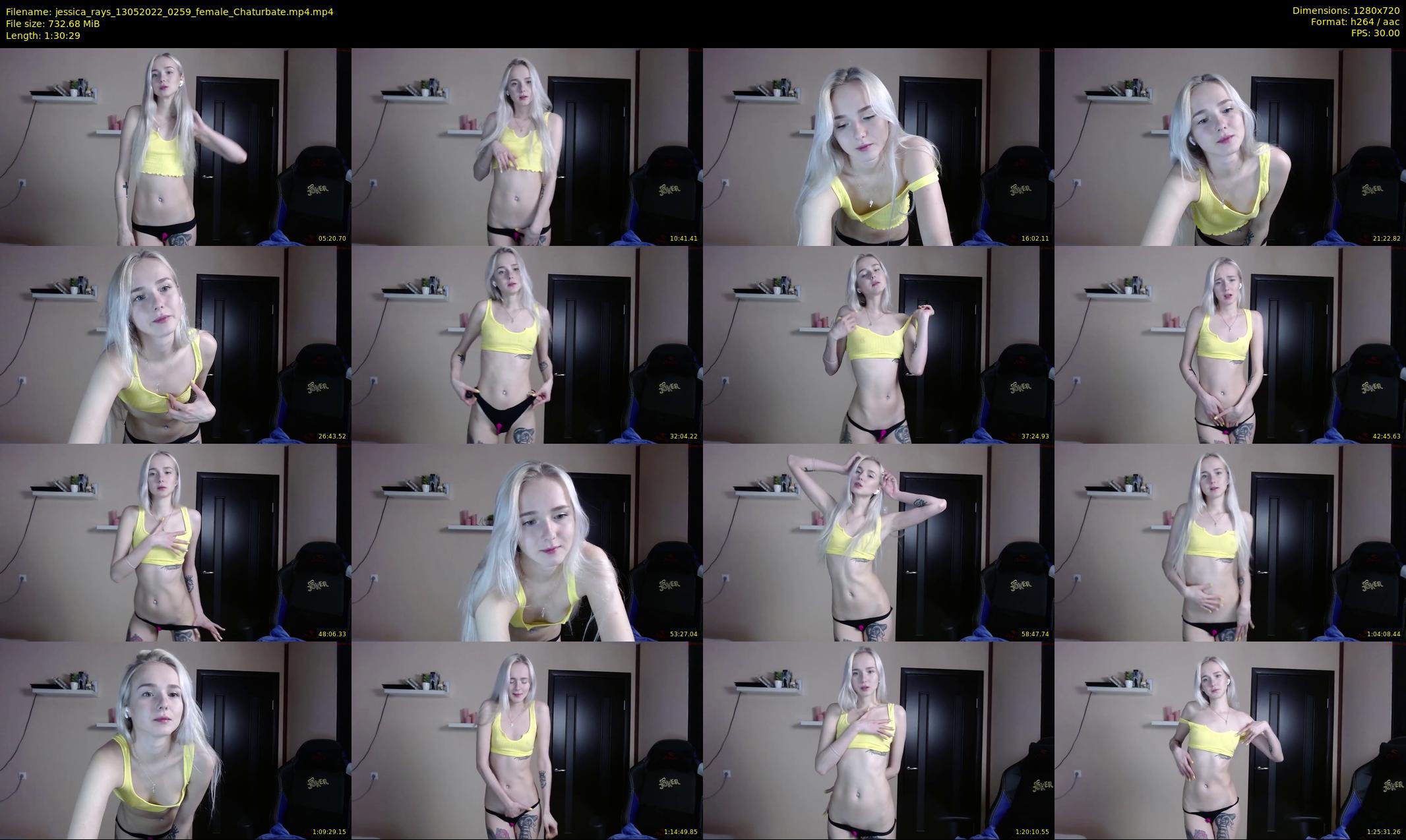 jessica_rays — 91 minute Chaturbate couple cam show recording, 720p, May 13, 2022