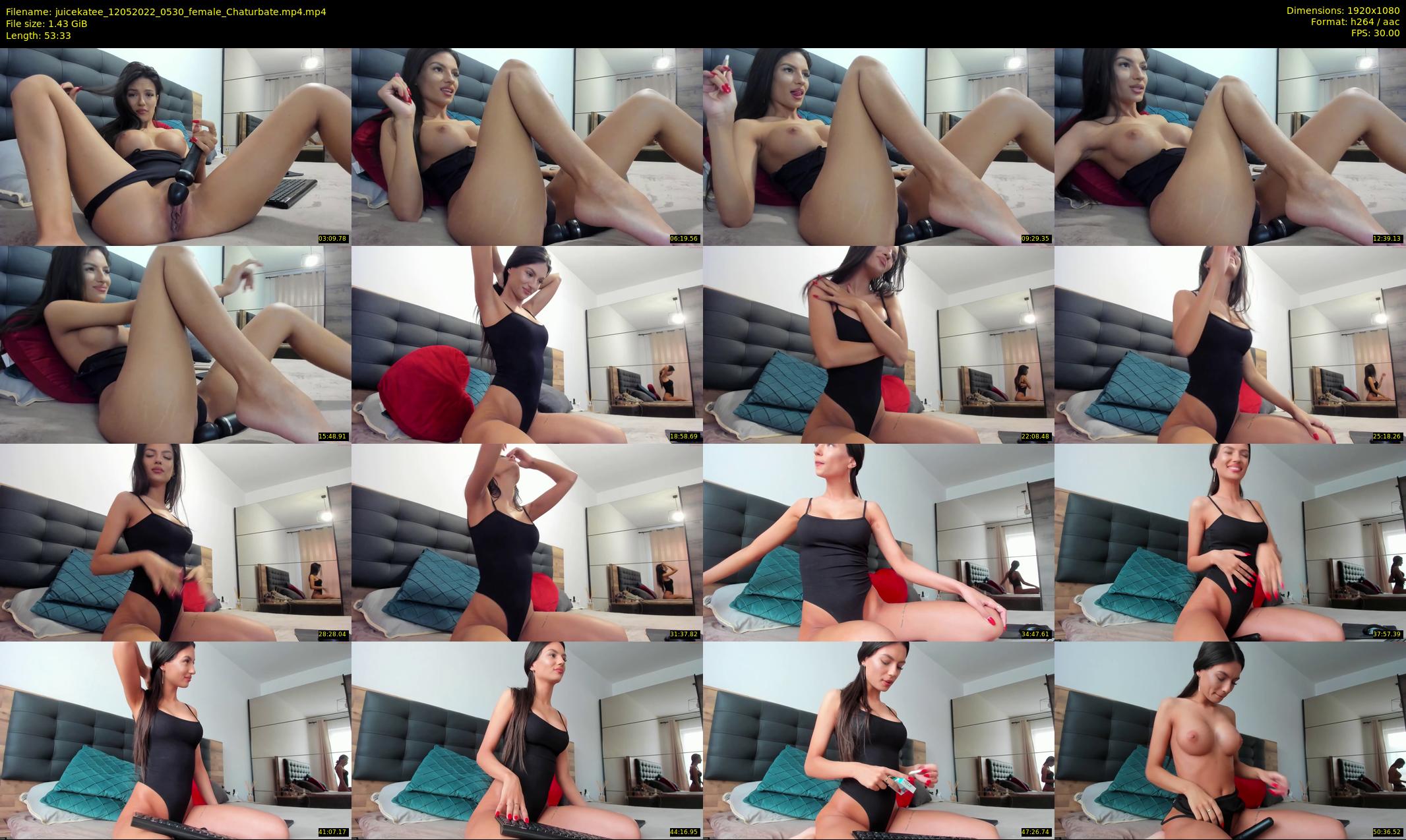 juicekatee — 54 minute Chaturbate female cam show recording, 1080p, May 12, 2022