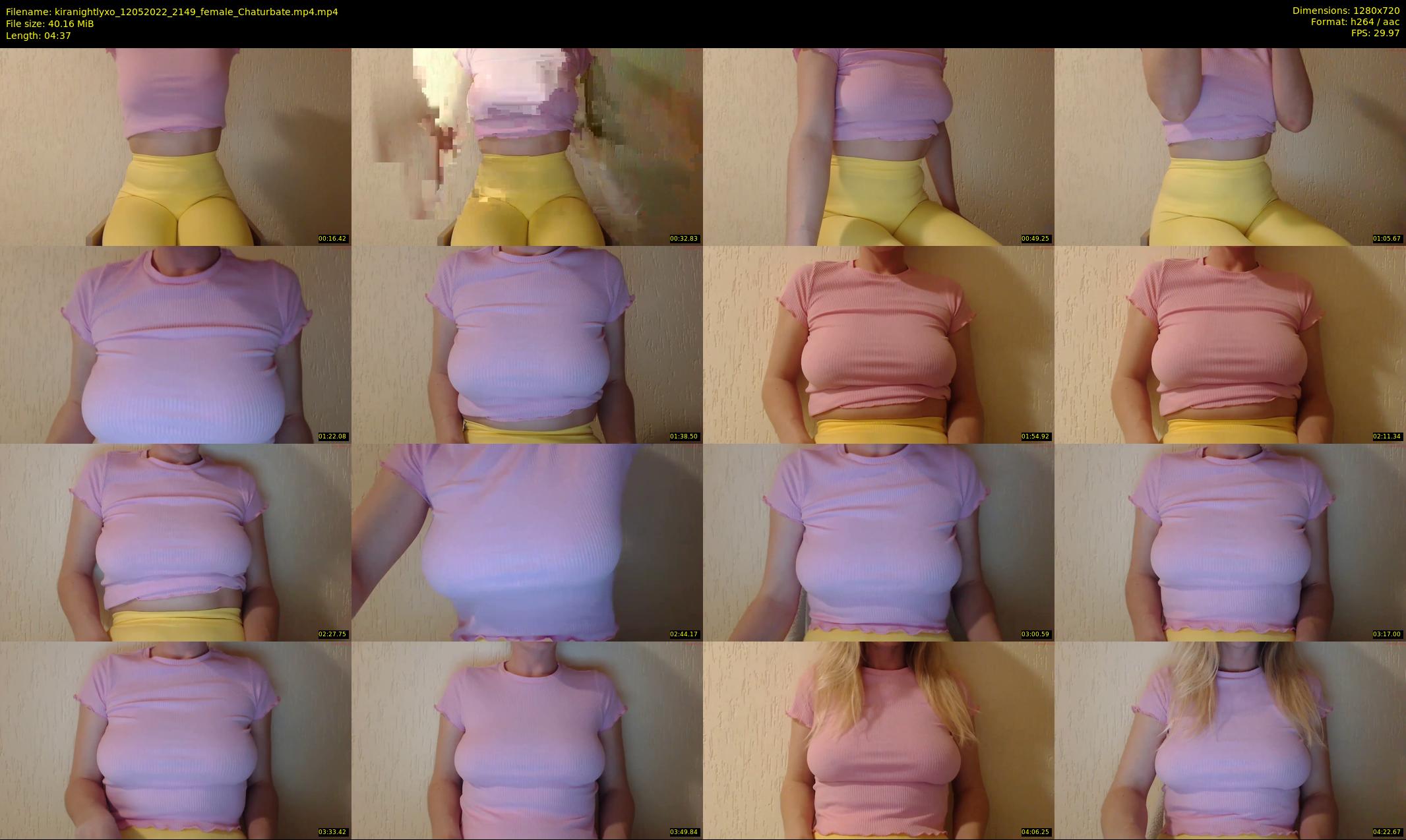 kiranightlyxo — 5 minute Chaturbate female cam show recording, 720p, May 12, 2022