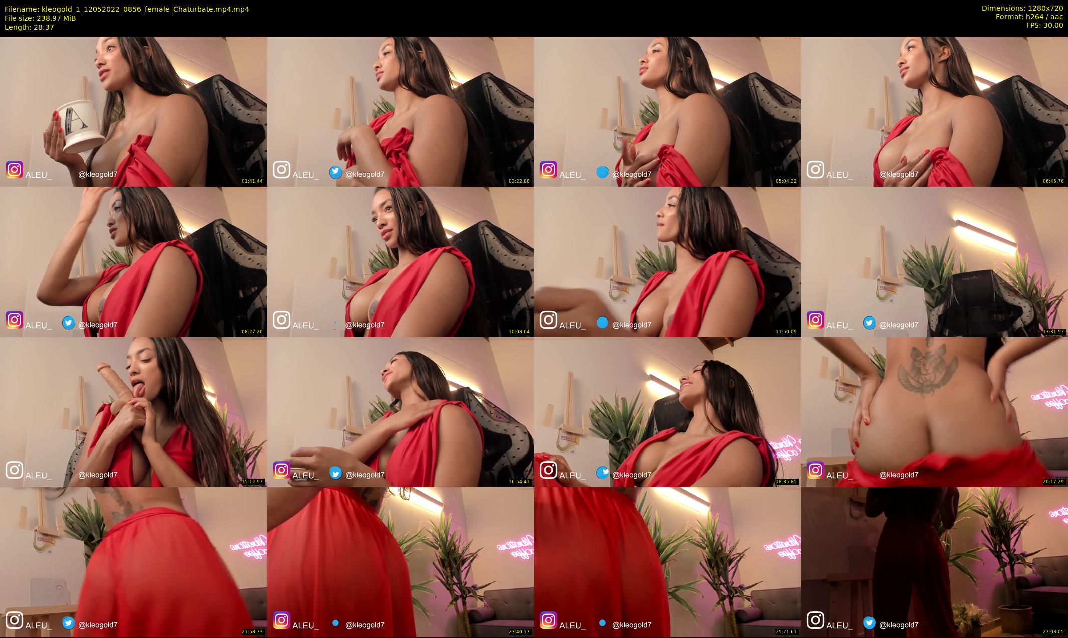 kleogold_1 — 29 minute Chaturbate female cam show recording, 720p, May 12, 2022