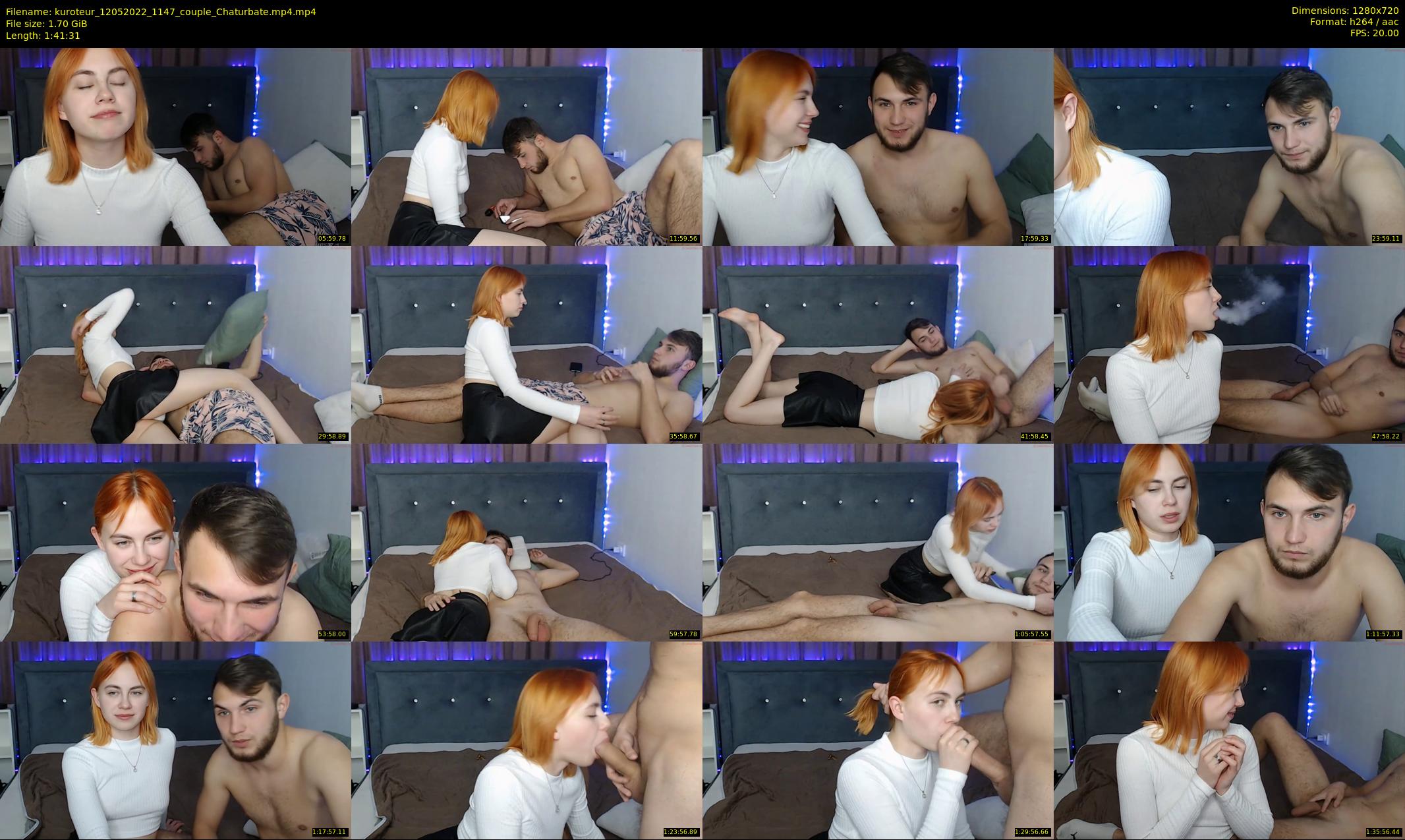 kuroteur — 102 minute Chaturbate couple cam show recording, 720p, May 12, 2022