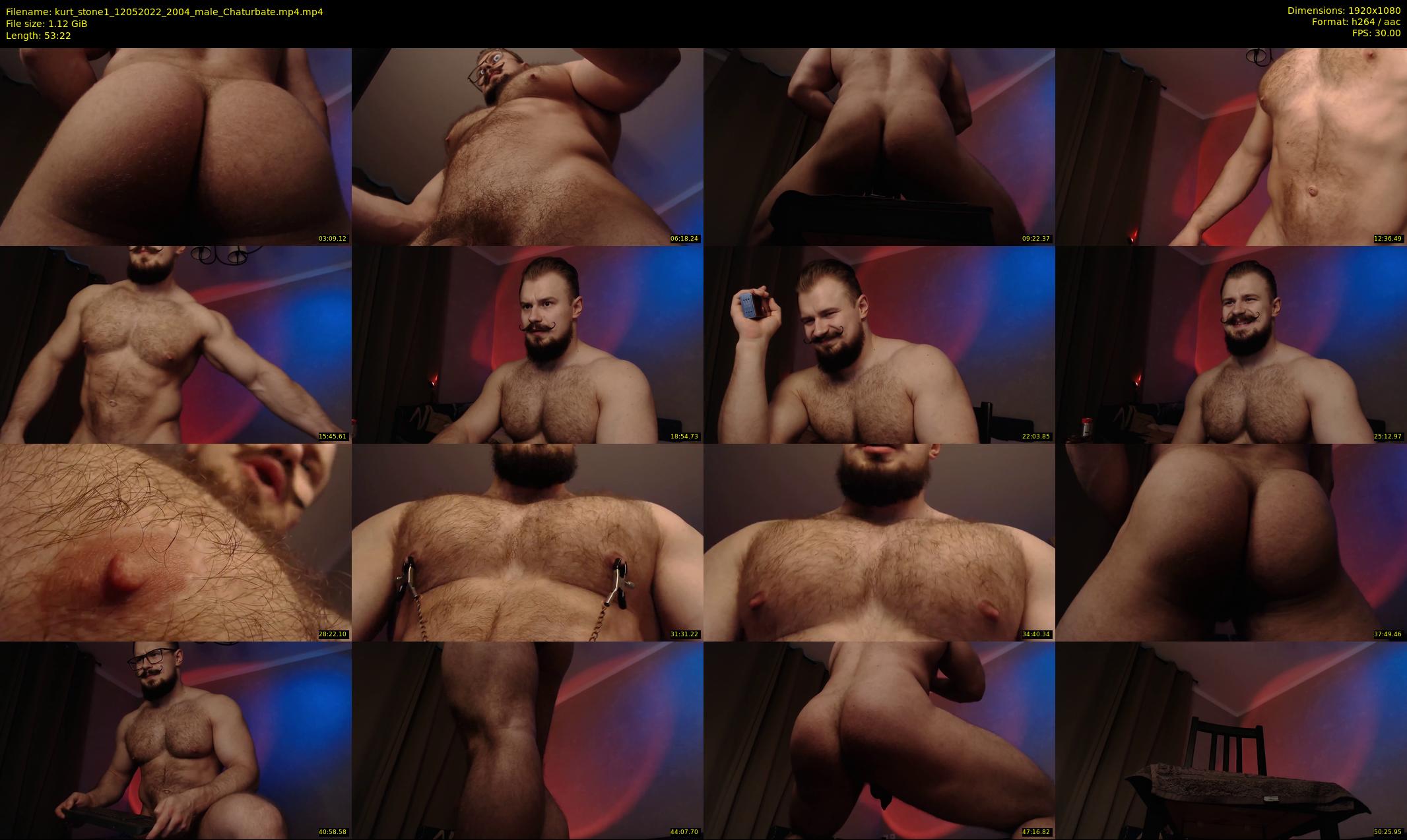 kurt_stone1 — 54 minute Chaturbate male cam show recording, 1080p, May 12, 2022