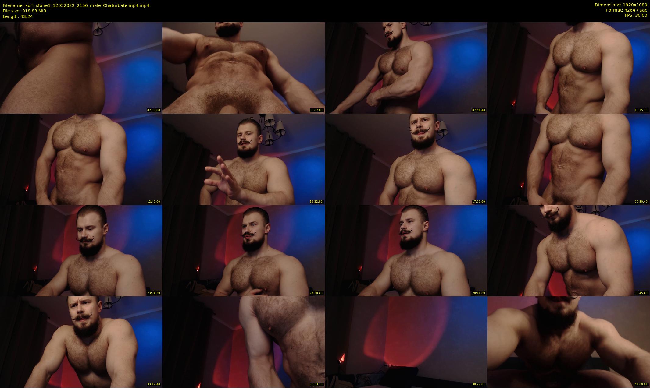kurt_stone1 — 44 minute Chaturbate male cam show recording, 1080p, May 12, 2022