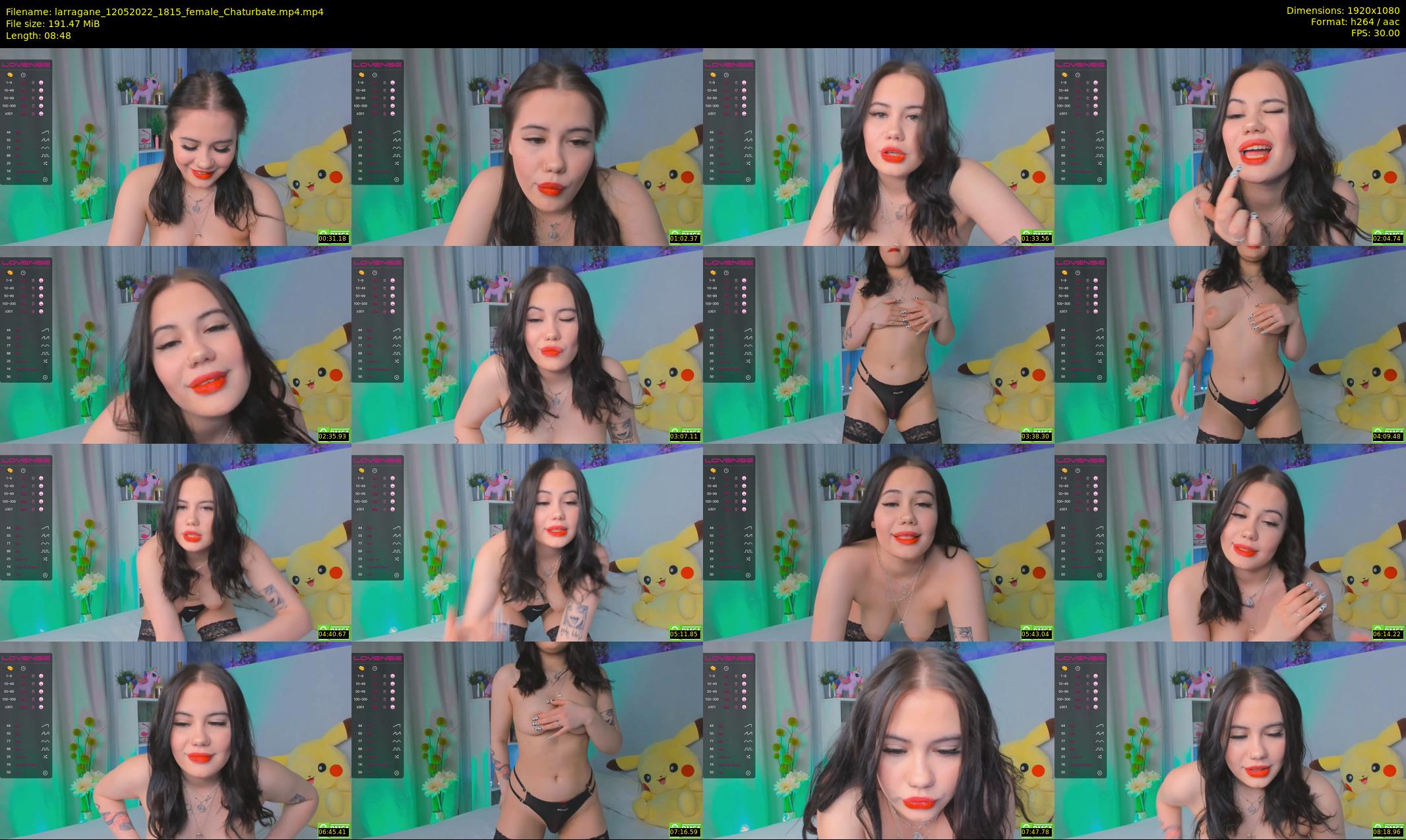 larragane — 9 minute Chaturbate couple cam show recording, 1080p, May 12, 2022