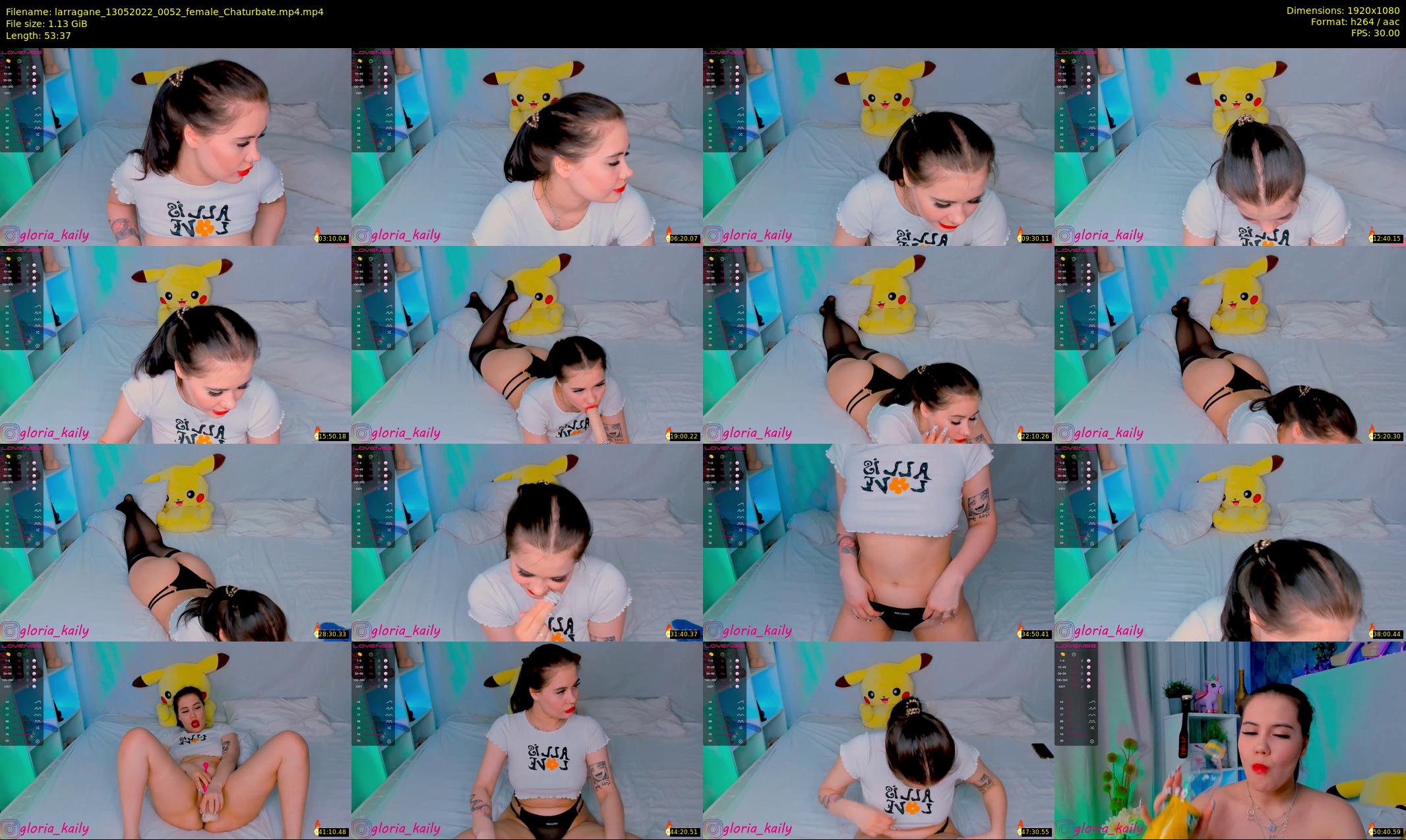 larragane — 54 minute Chaturbate couple cam show recording, 1080p, May 13, 2022