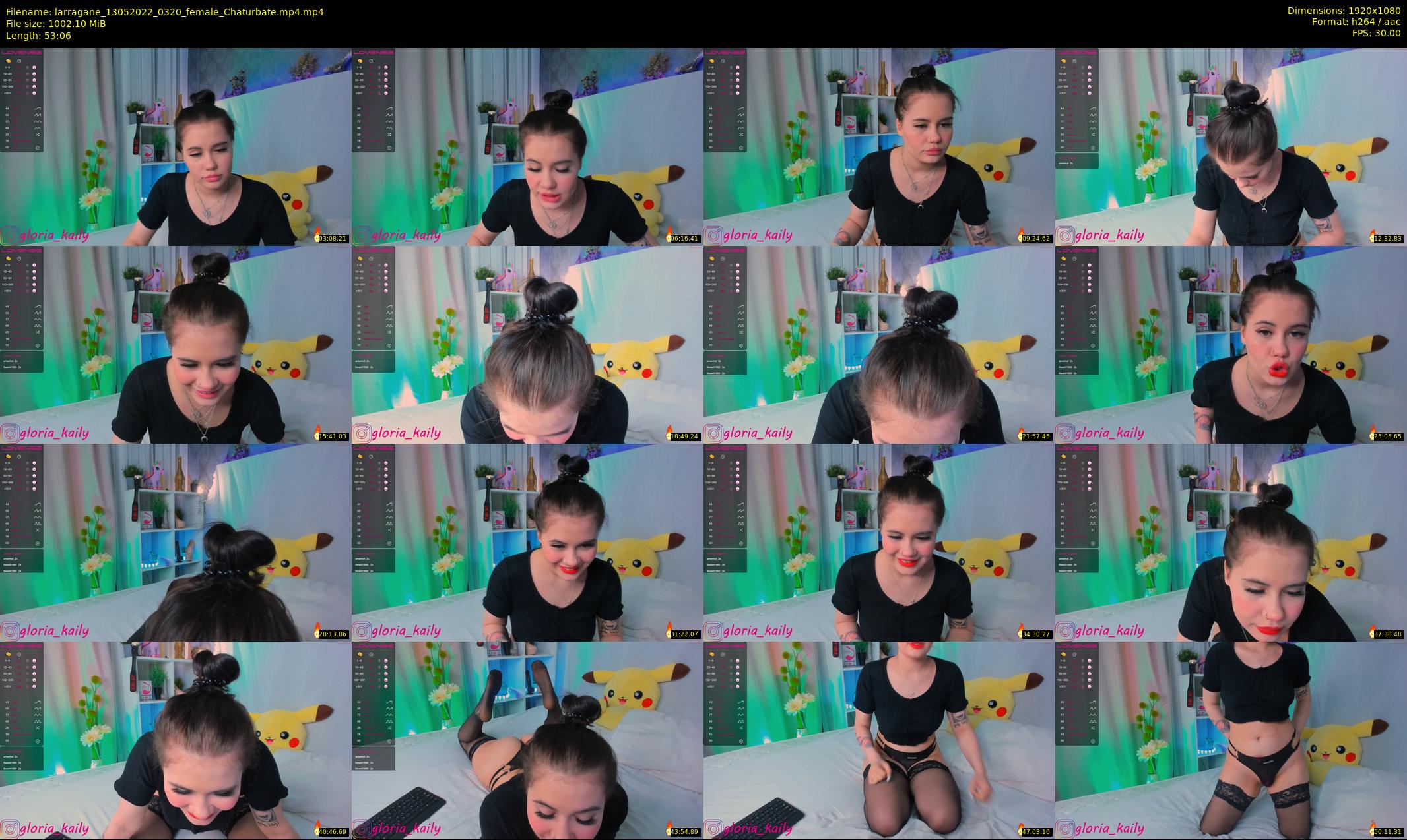 larragane — 54 minute Chaturbate couple cam show recording, 1080p, May 13, 2022