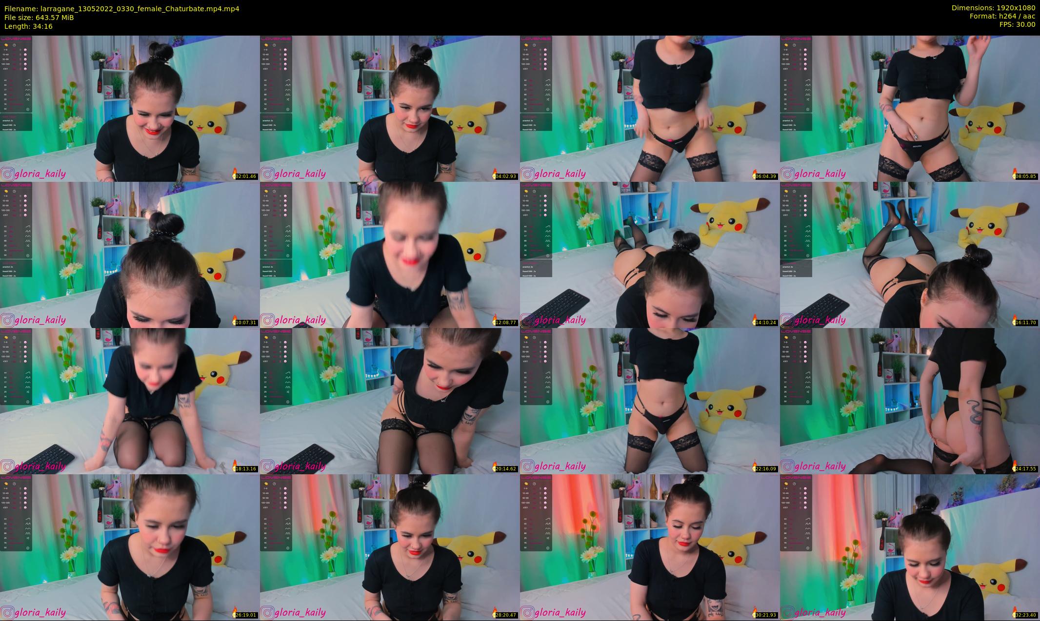 larragane — 35 minute Chaturbate couple cam show recording, 1080p, May 13, 2022