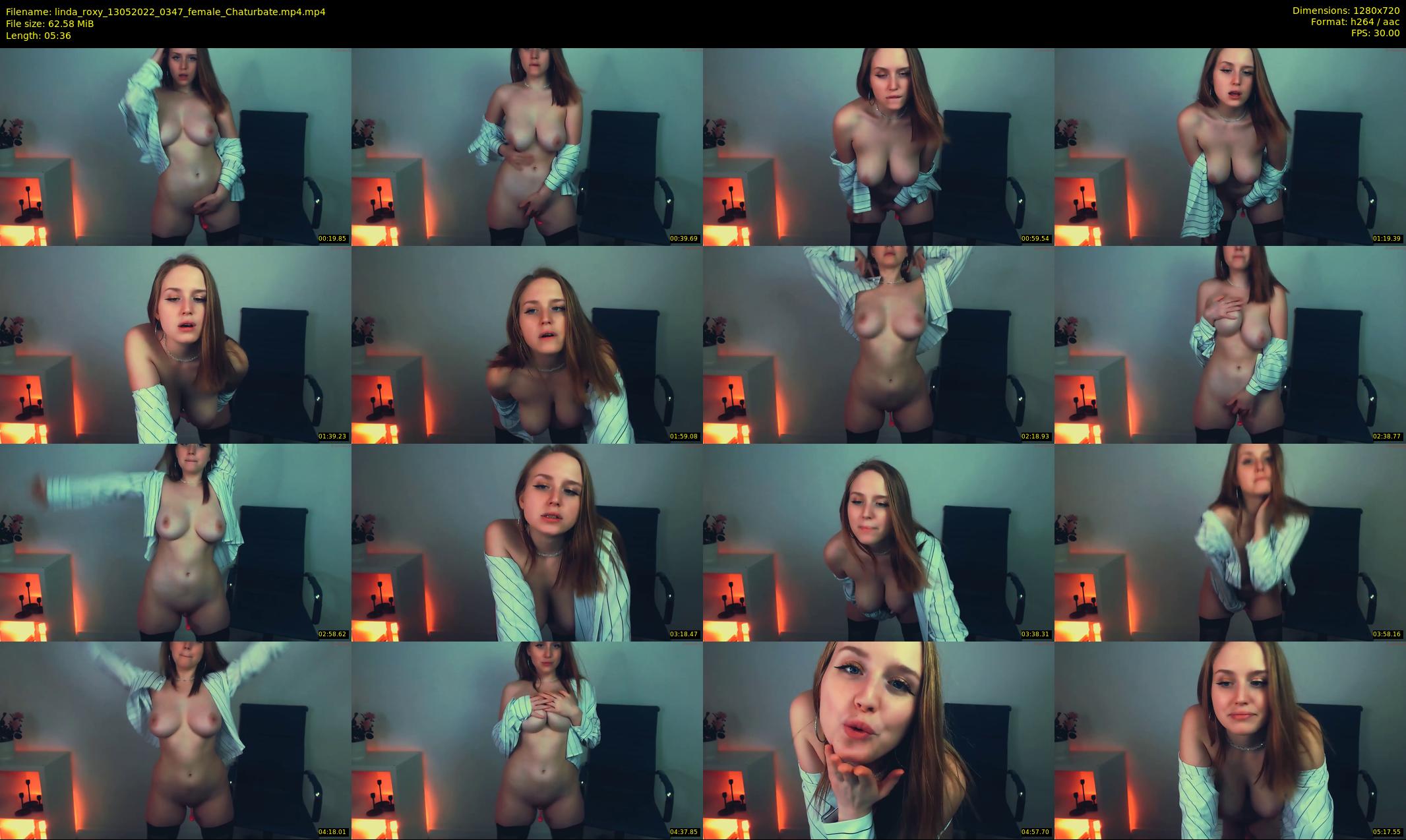 linda_roxy — 6 minute Chaturbate female cam show recording, 720p, May 13, 2022