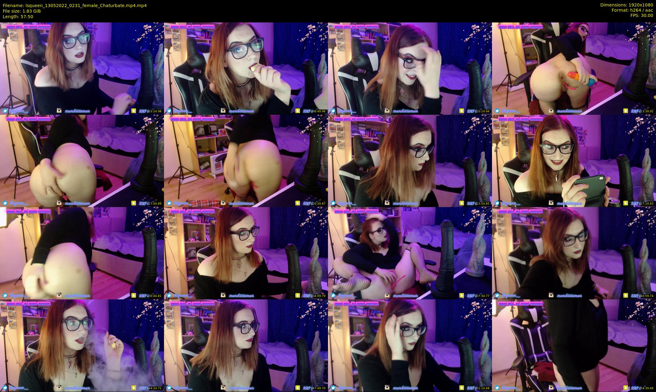 lsqueen — 58 minute Chaturbate female cam show recording, 1080p, May 13, 2022