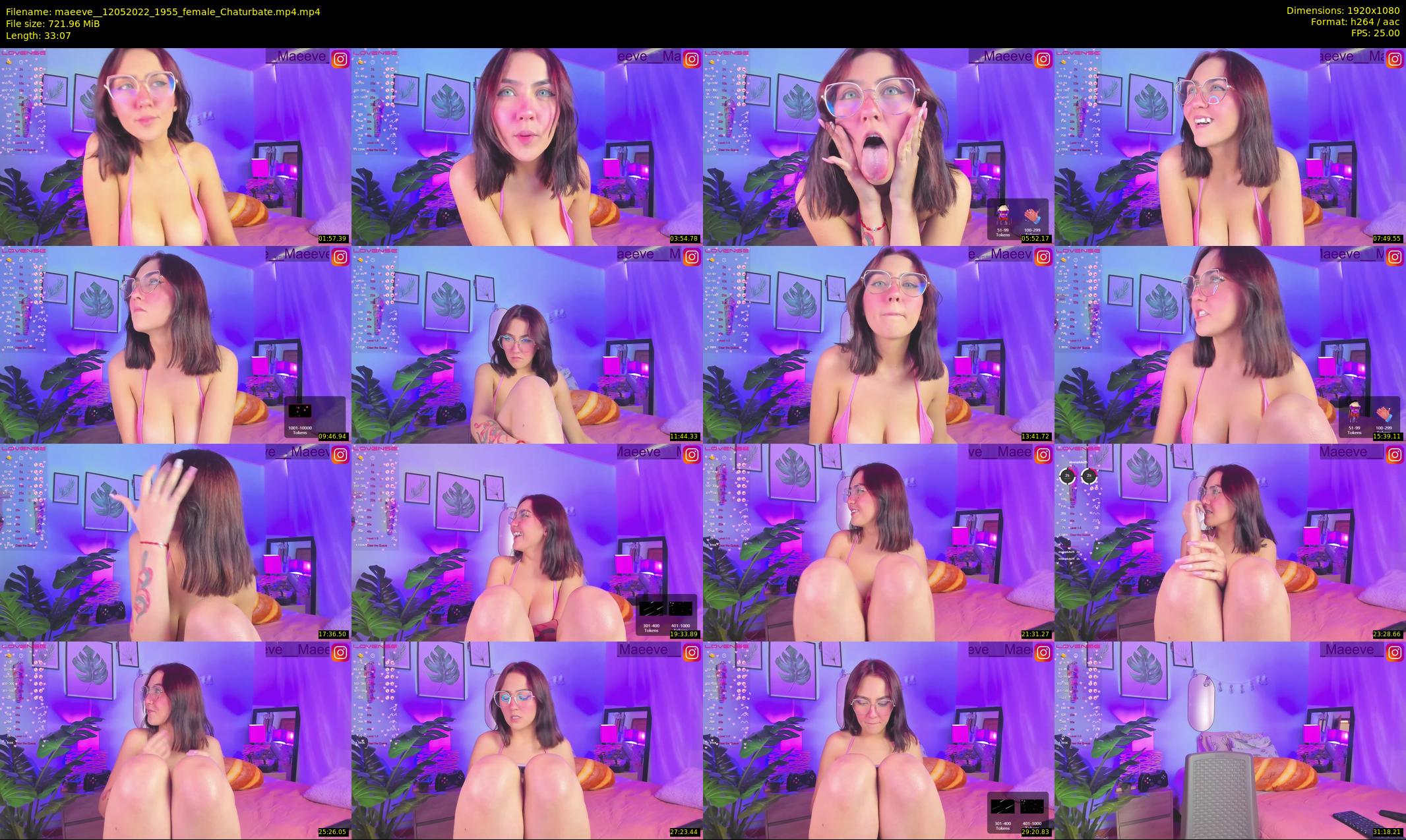 maeeve_ — 34 minute Chaturbate female cam show recording, 1080p, May 12, 2022