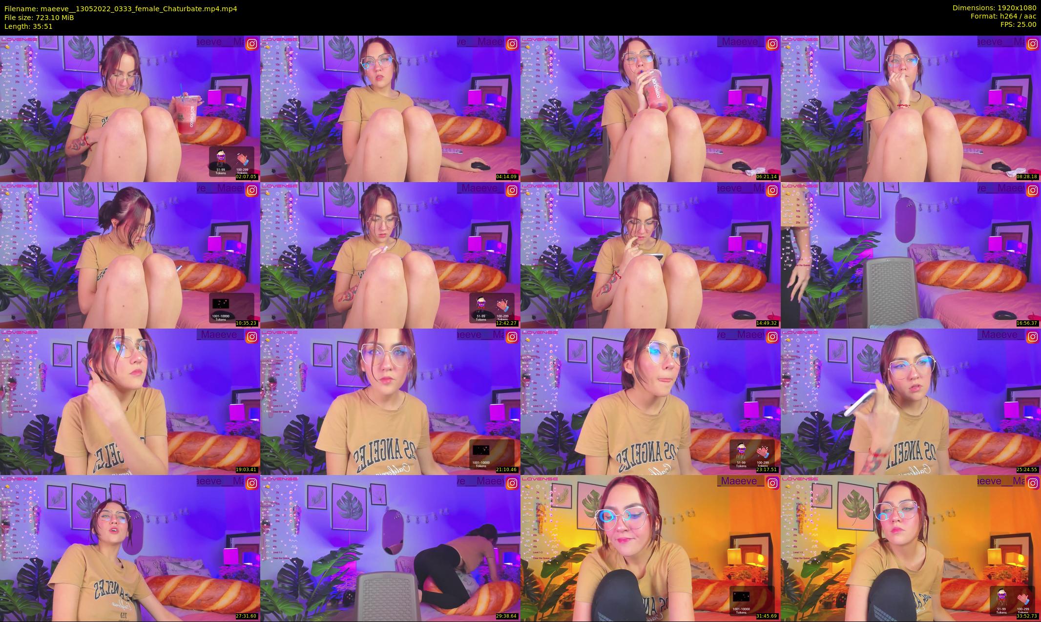 maeeve_ — 36 minute Chaturbate female cam show recording, 1080p, May 13, 2022