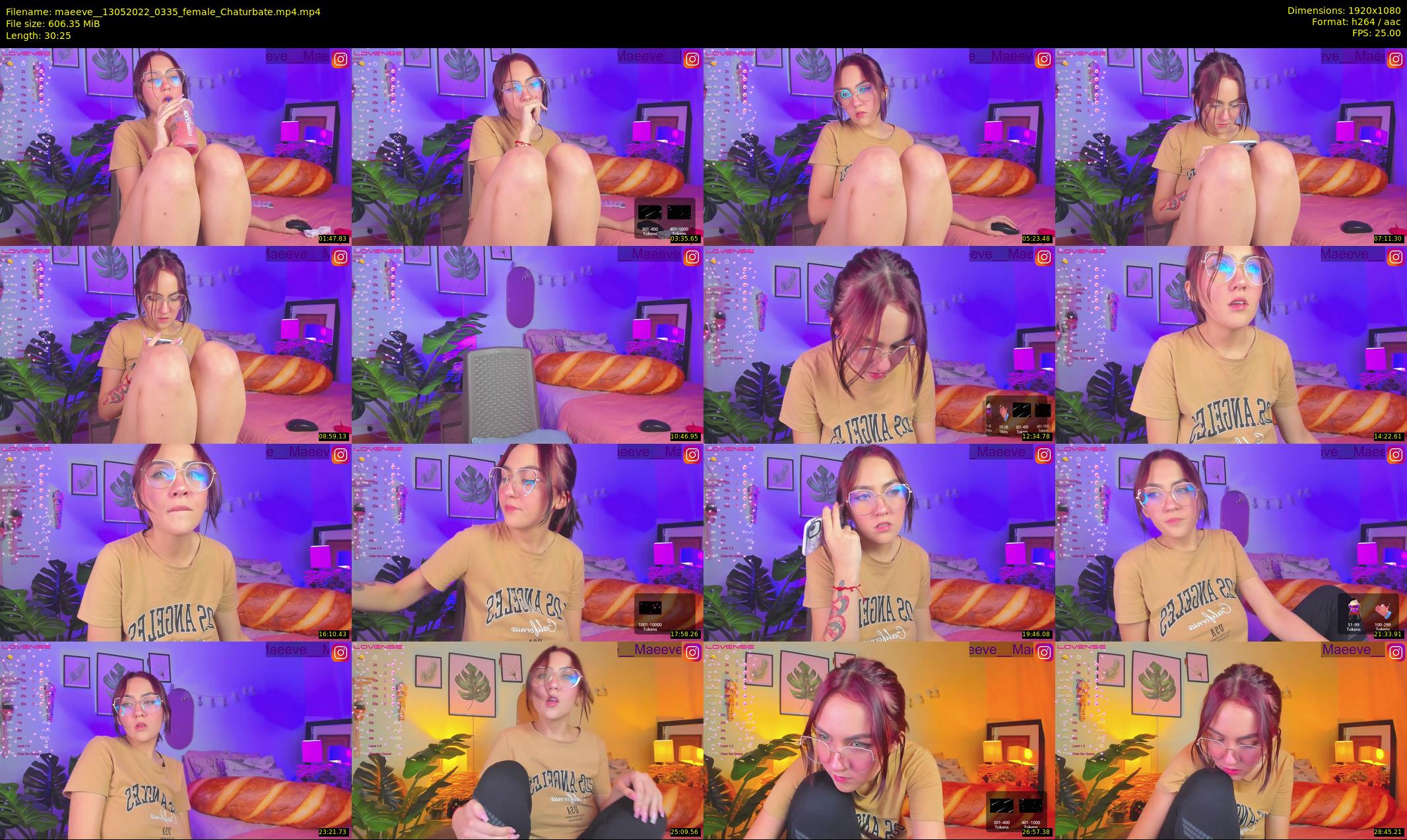maeeve_ — 31 minute Chaturbate female cam show recording, 1080p, May 13, 2022