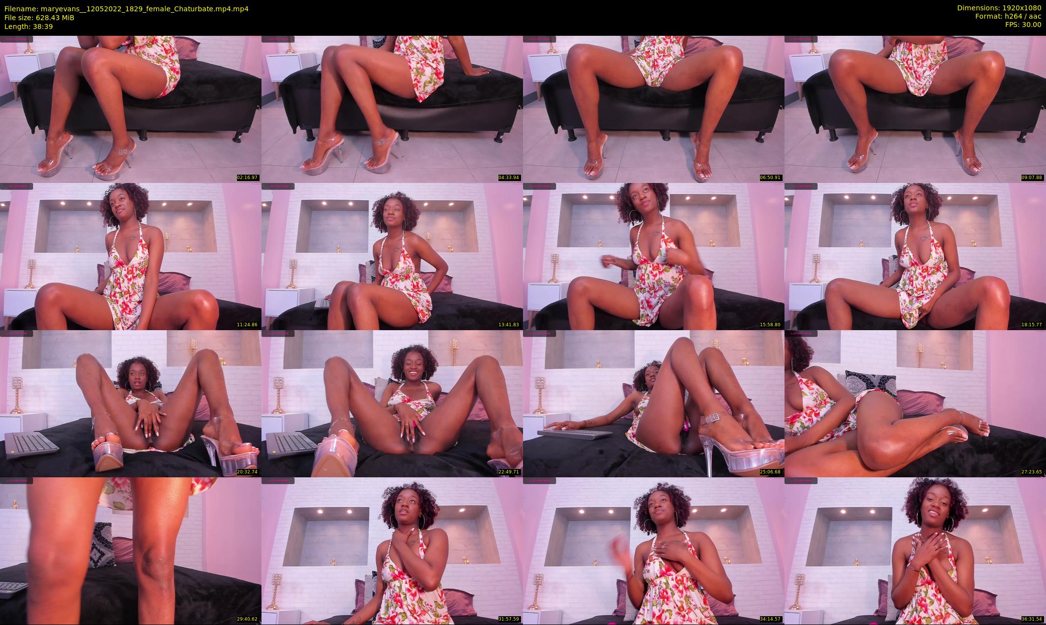 maryevans_ — 39 minute Chaturbate female cam show recording, 1080p, May 12, 2022