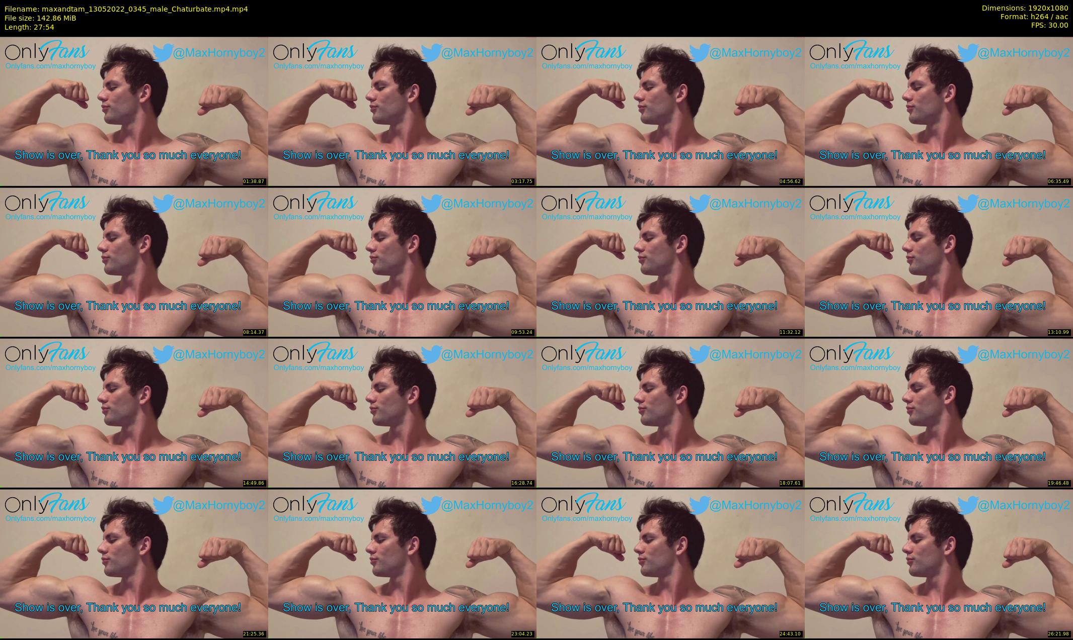 maxandtam — 28 minute Chaturbate couple cam show recording, 1080p, May 13, 2022