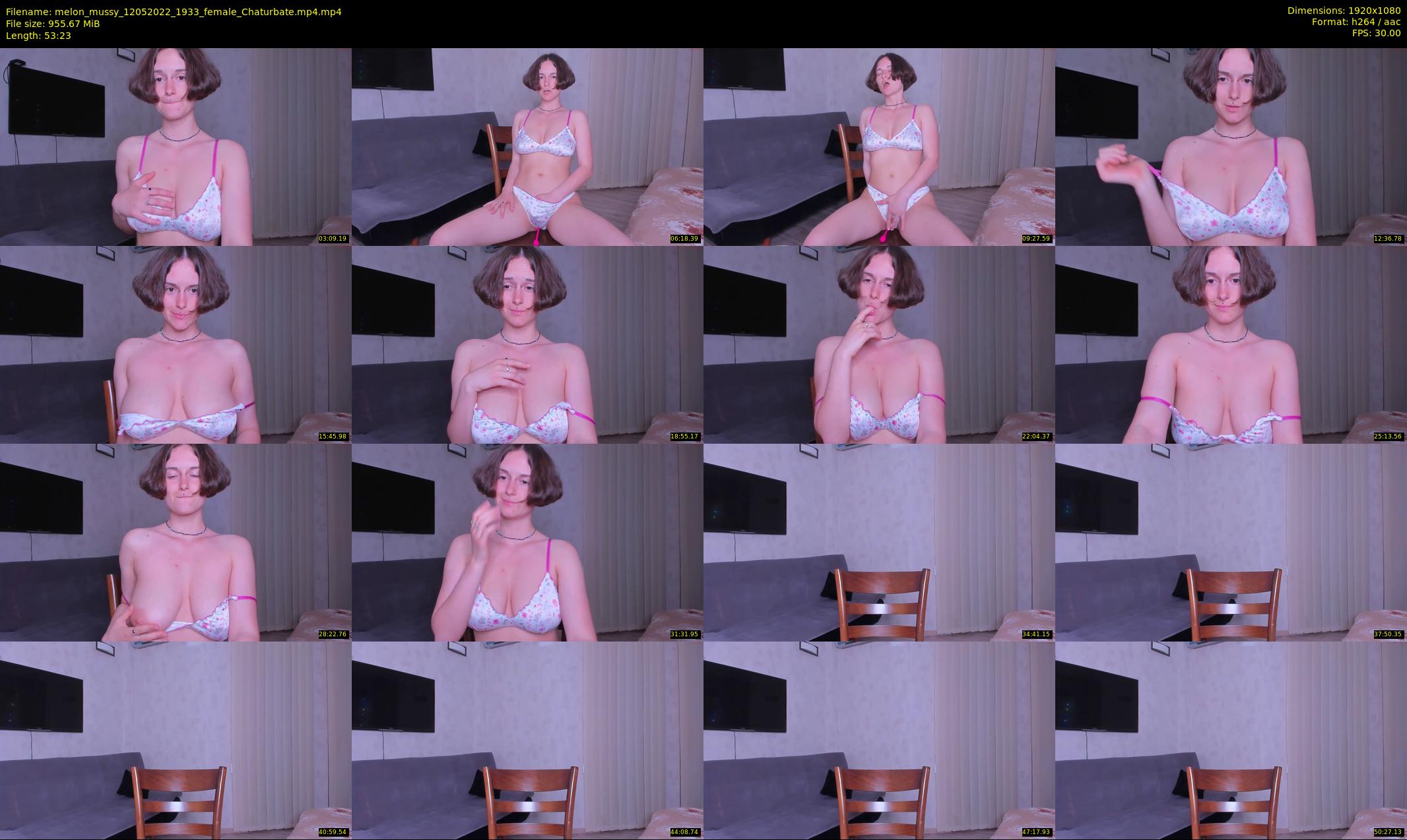 melon_mussy — 54 minute Chaturbate female cam show recording, 1080p, May 12, 2022