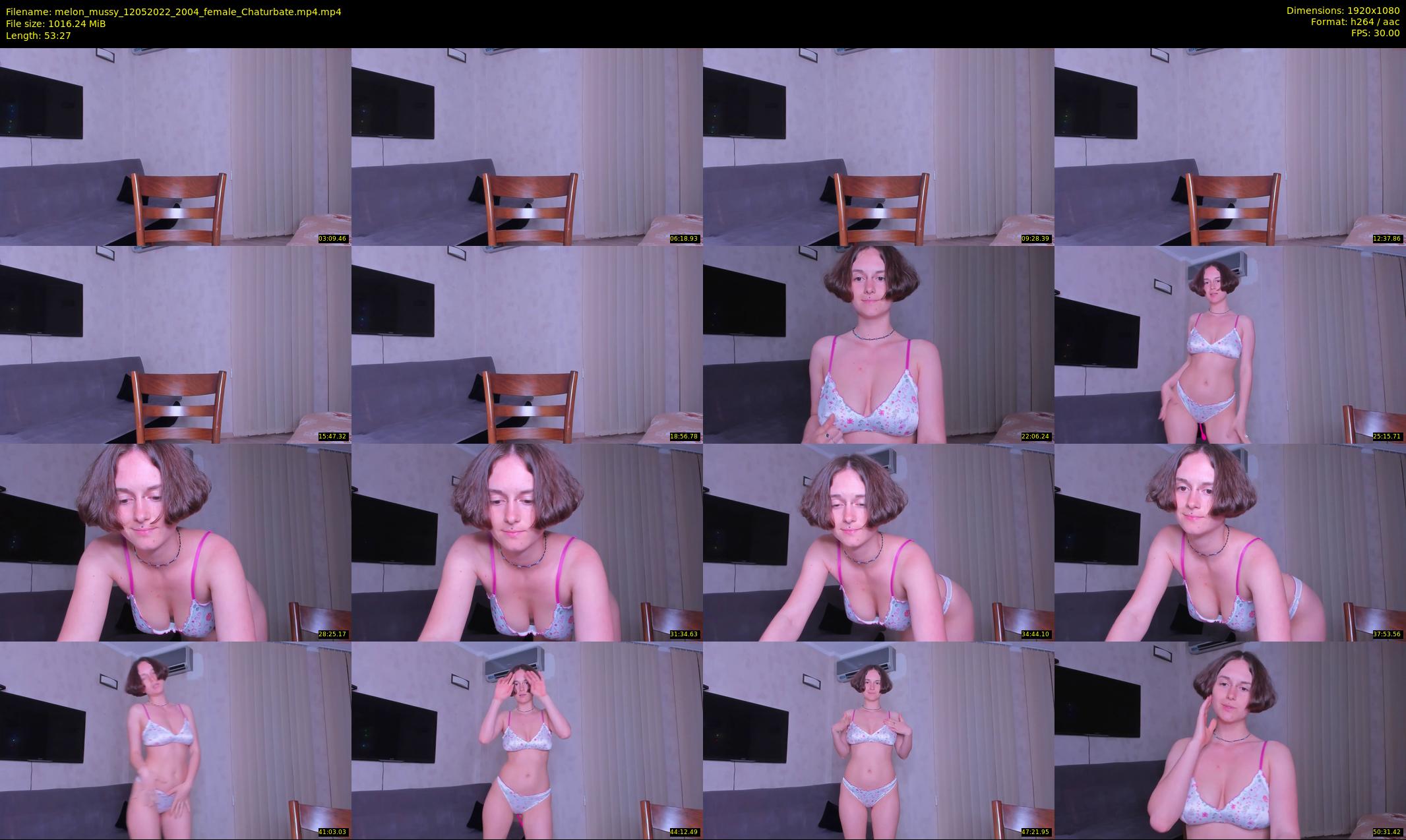 melon_mussy — 54 minute Chaturbate female cam show recording, 1080p, May 12, 2022
