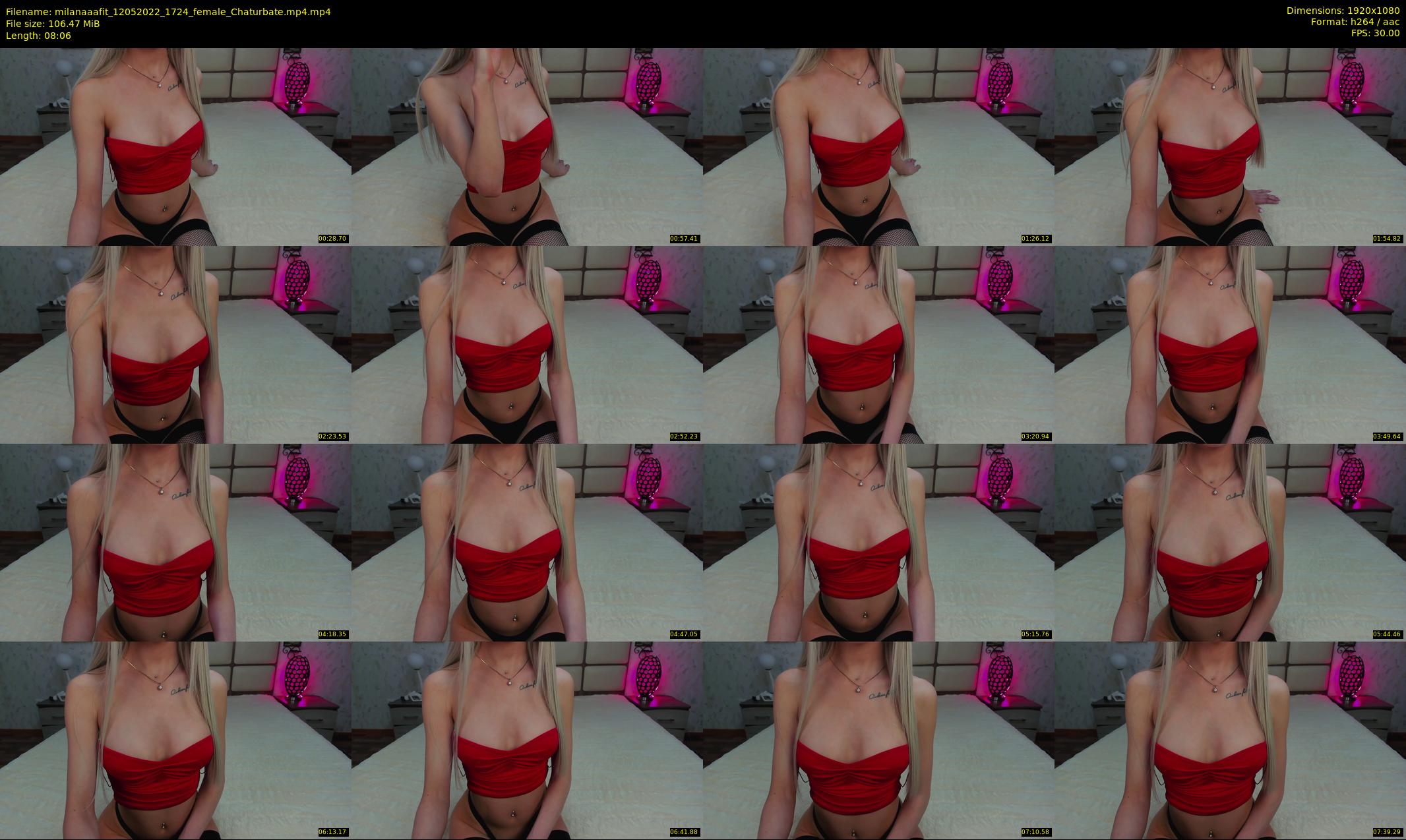 milanaaafit — 9 minute Chaturbate couple cam show recording, 1080p, May 12, 2022