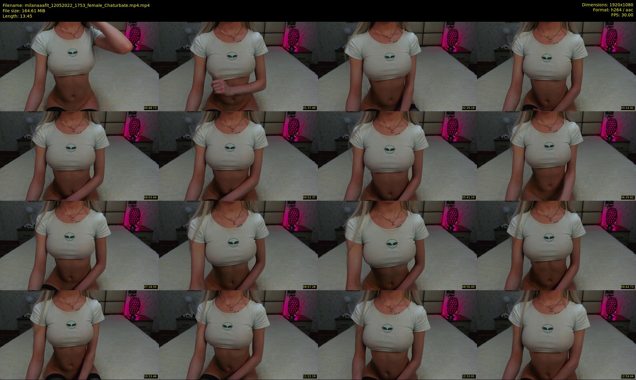 milanaaafit — 14 minute Chaturbate couple cam show recording, 1080p, May 12, 2022