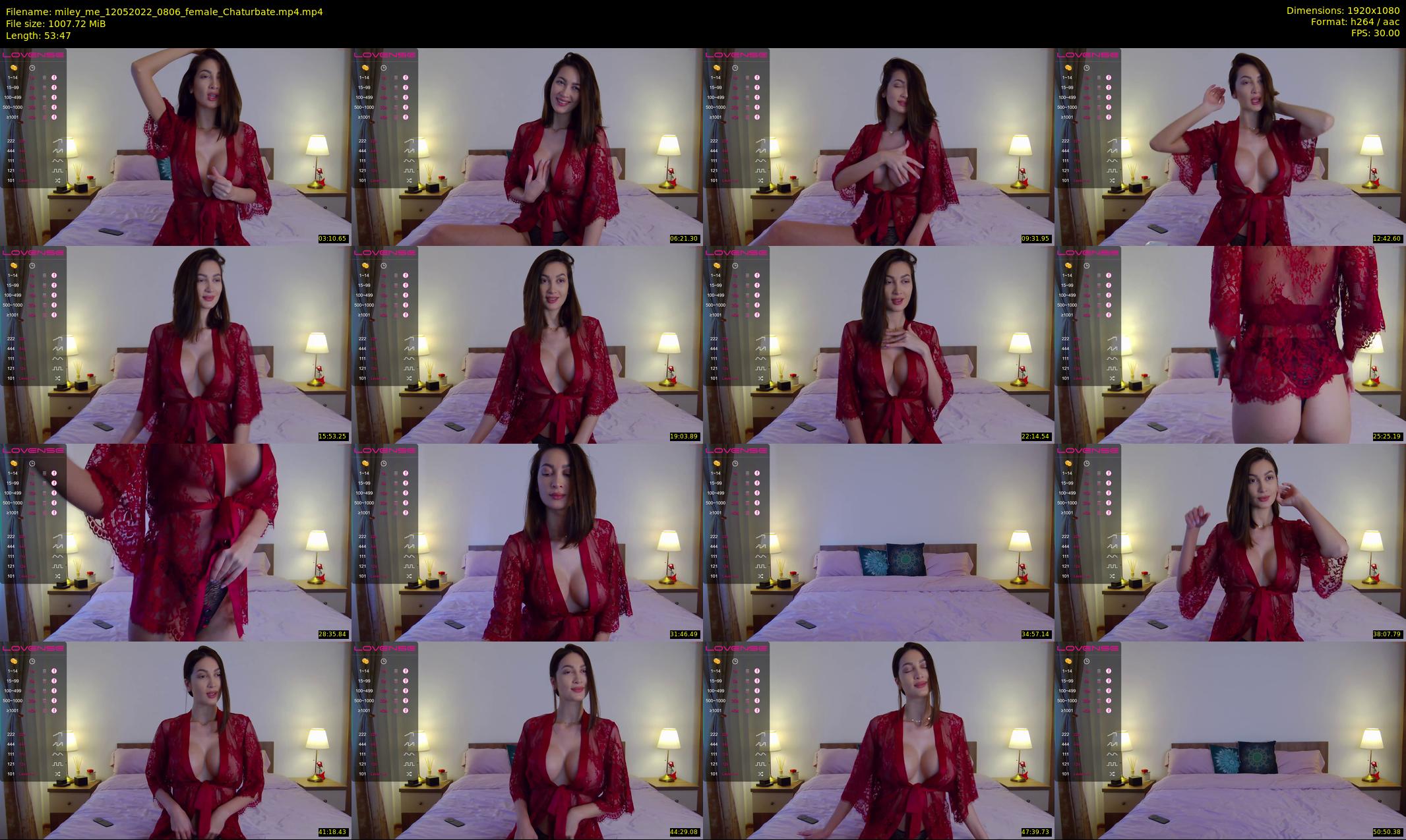 miley_me — 54 minute Chaturbate female cam show recording, 1080p, May 12, 2022