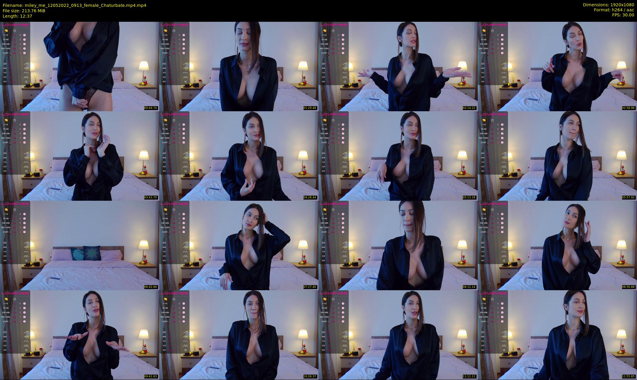 miley_me — 13 minute Chaturbate female cam show recording, 1080p, May 12, 2022