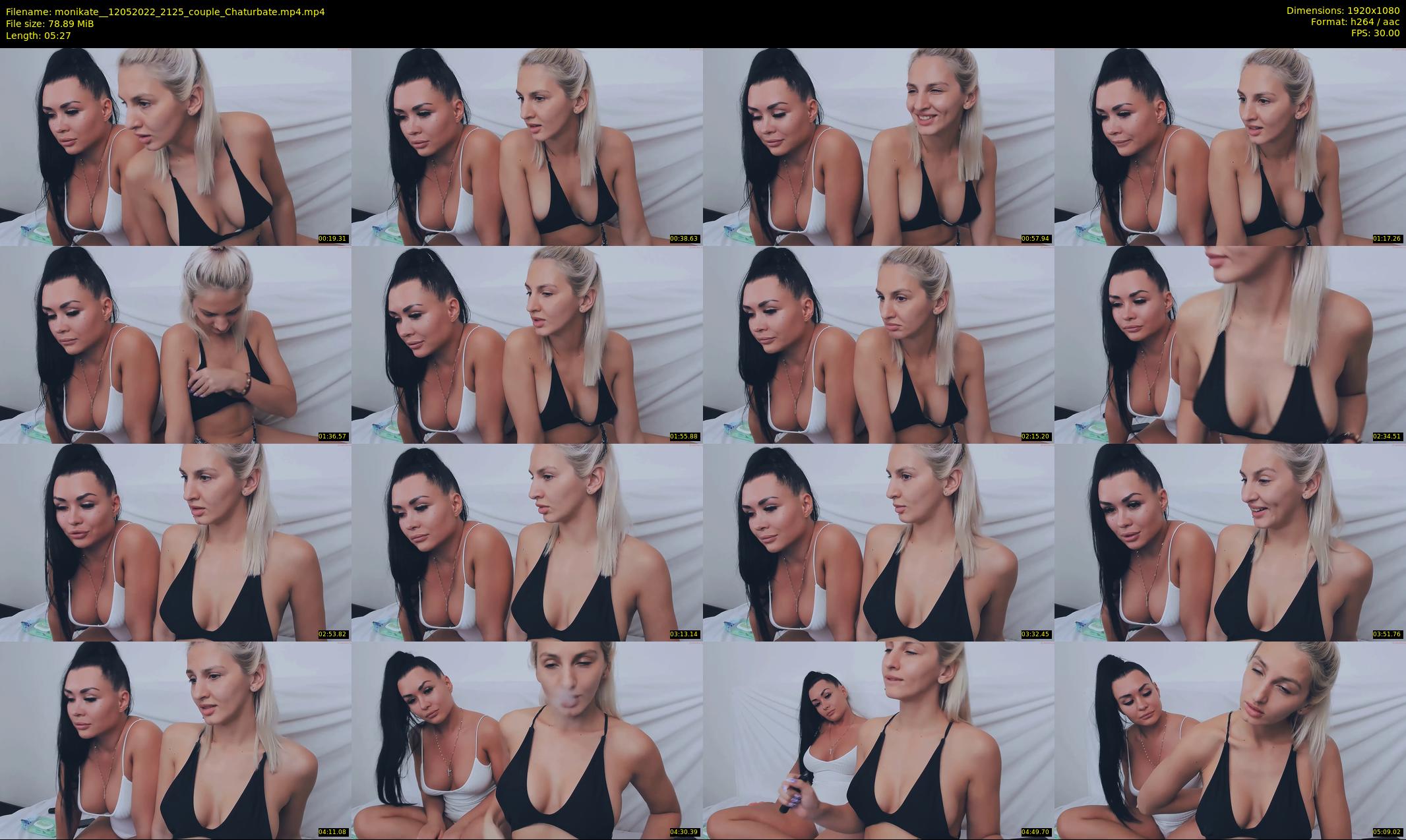 monikate_ — 6 minute Chaturbate couple cam show recording, 1080p, May 12, 2022