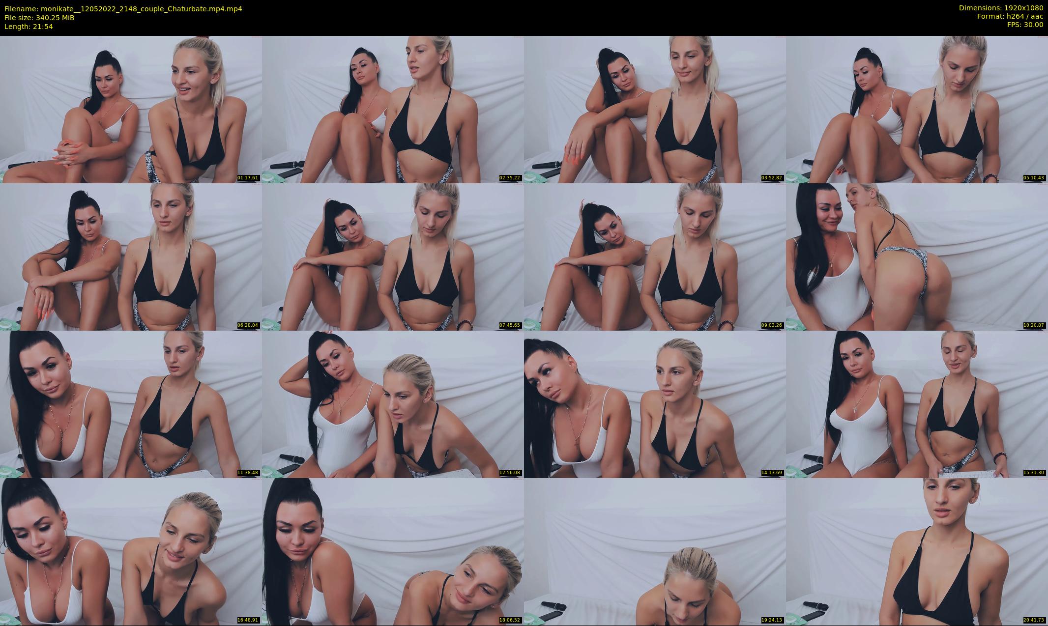 monikate_ — 22 minute Chaturbate couple cam show recording, 1080p, May 12, 2022