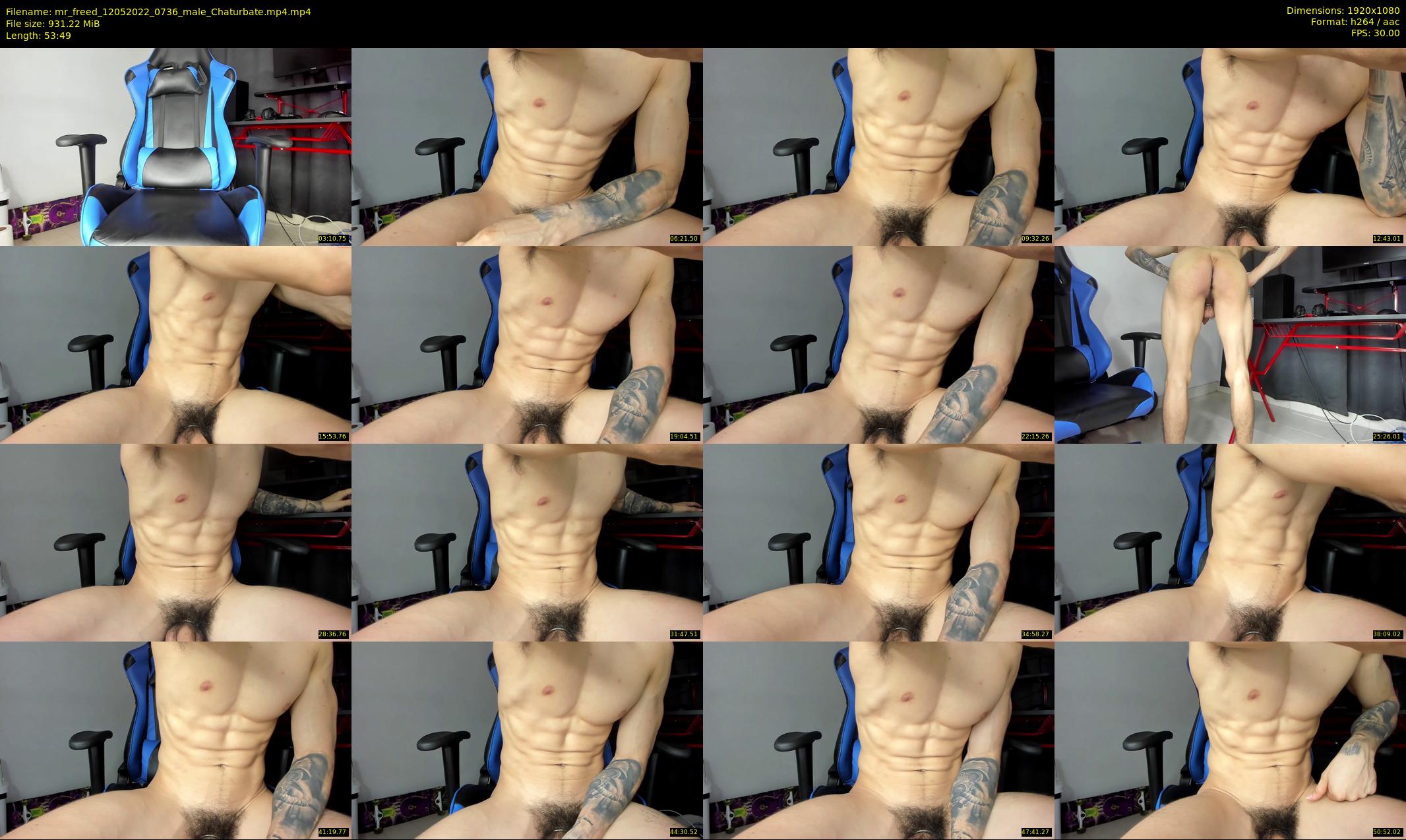 mr_freed — 54 minute Chaturbate male cam show recording, 1080p, May 12, 2022