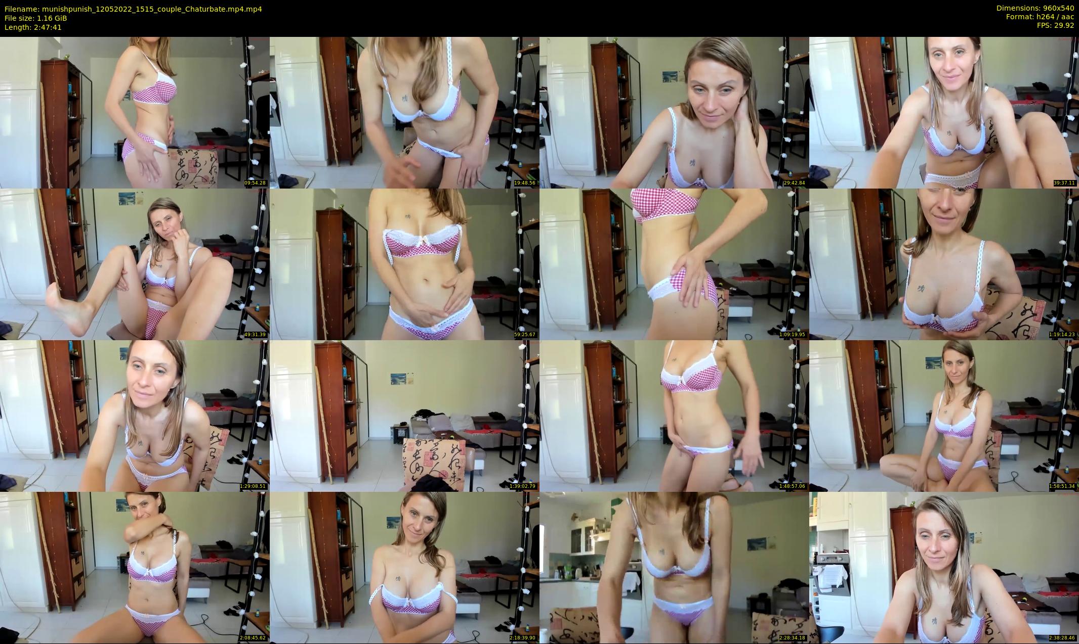 munishpunish — 168 minute Chaturbate couple cam show recording, 480p, May 12, 2022