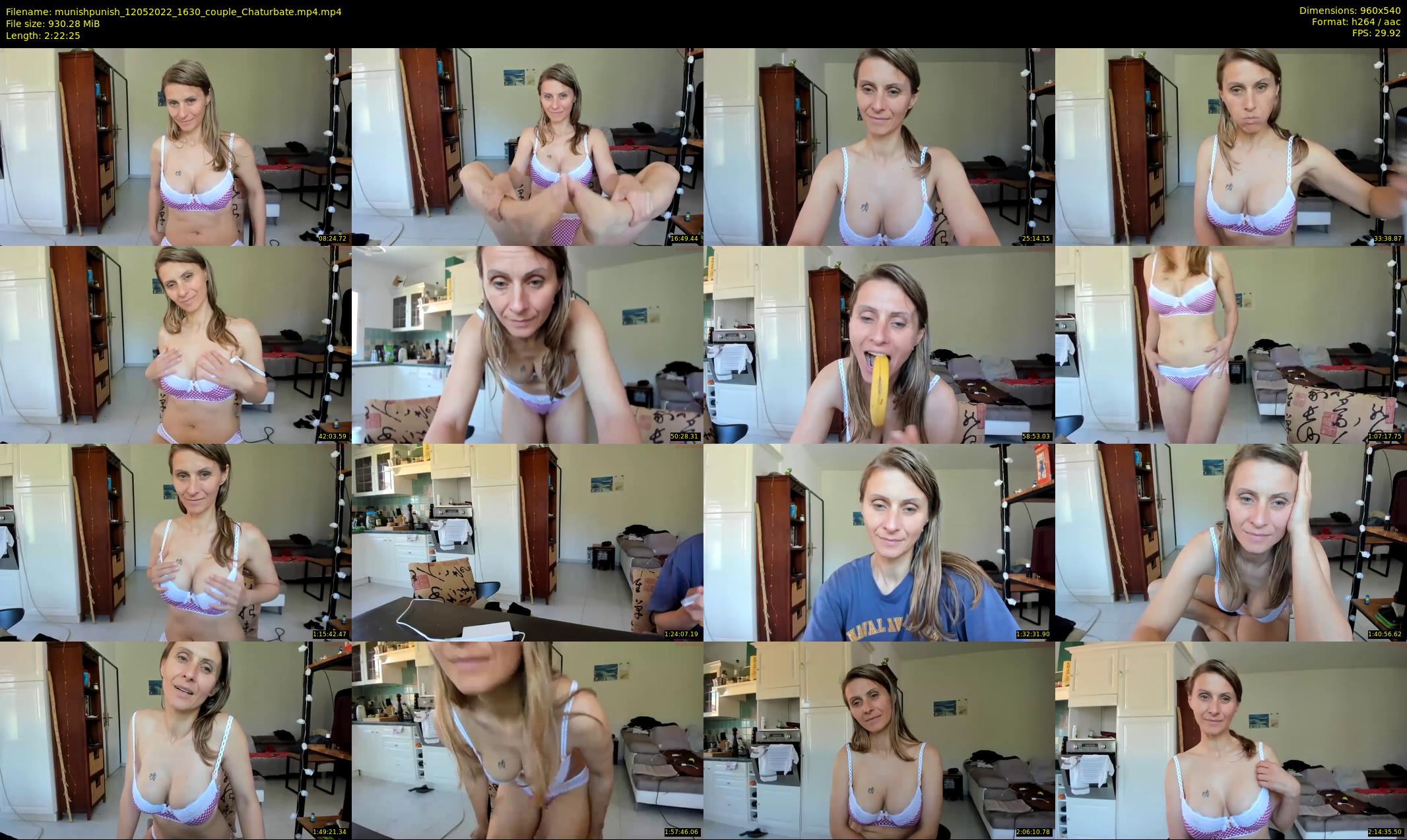 munishpunish — 143 minute Chaturbate couple cam show recording, 480p, May 12, 2022