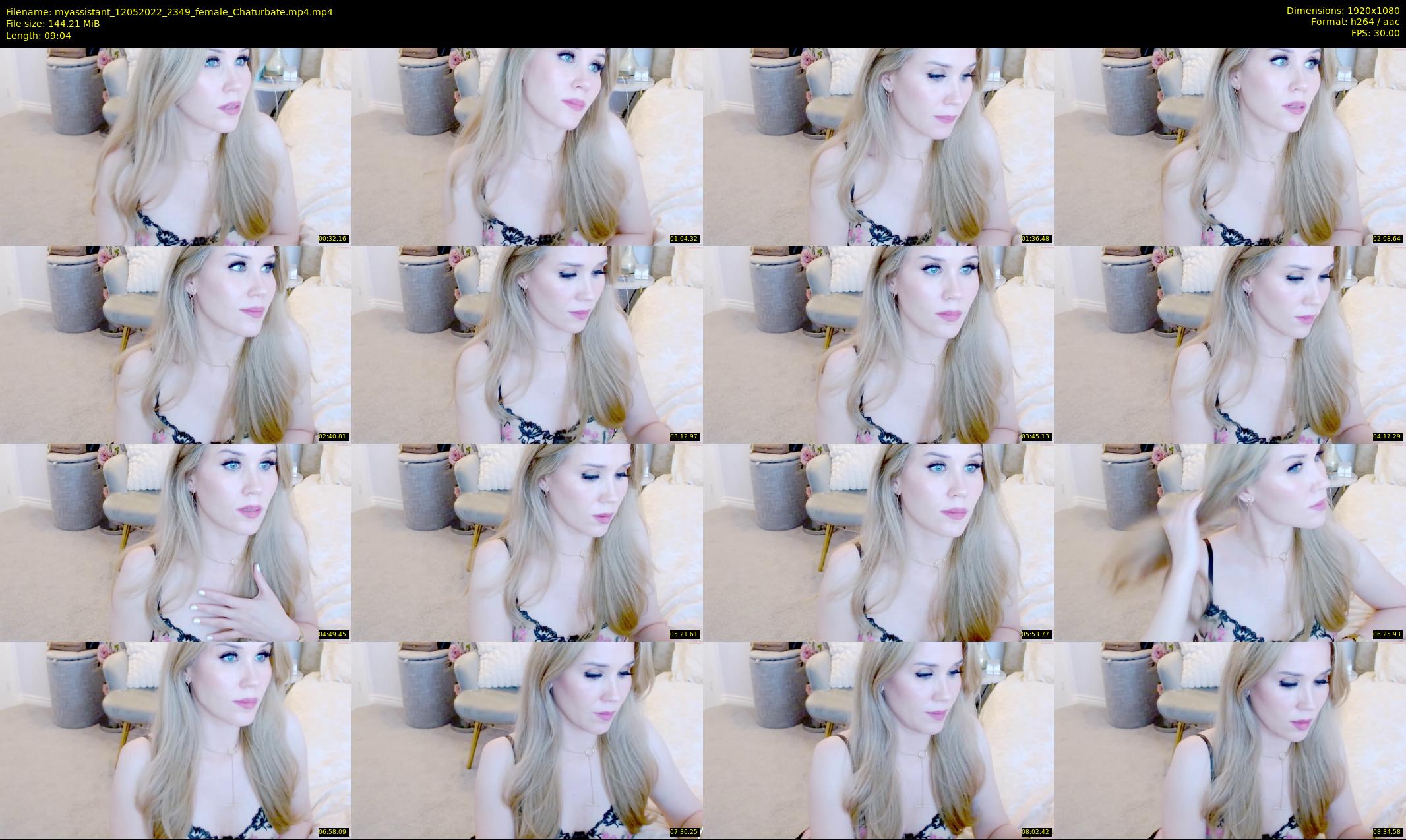 myassistant — 10 minute Chaturbate female cam show recording, 1080p, May 12, 2022