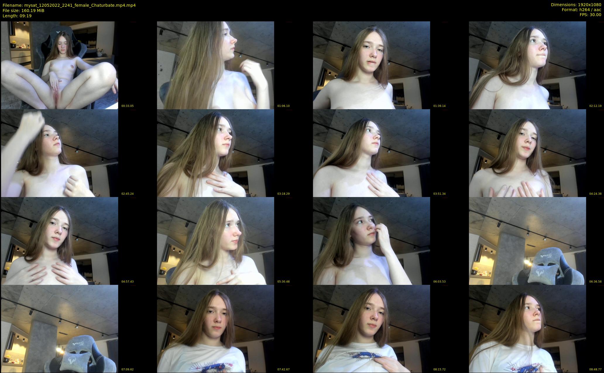 mysat — 10 minute Chaturbate female cam show recording, 1080p, May 12, 2022