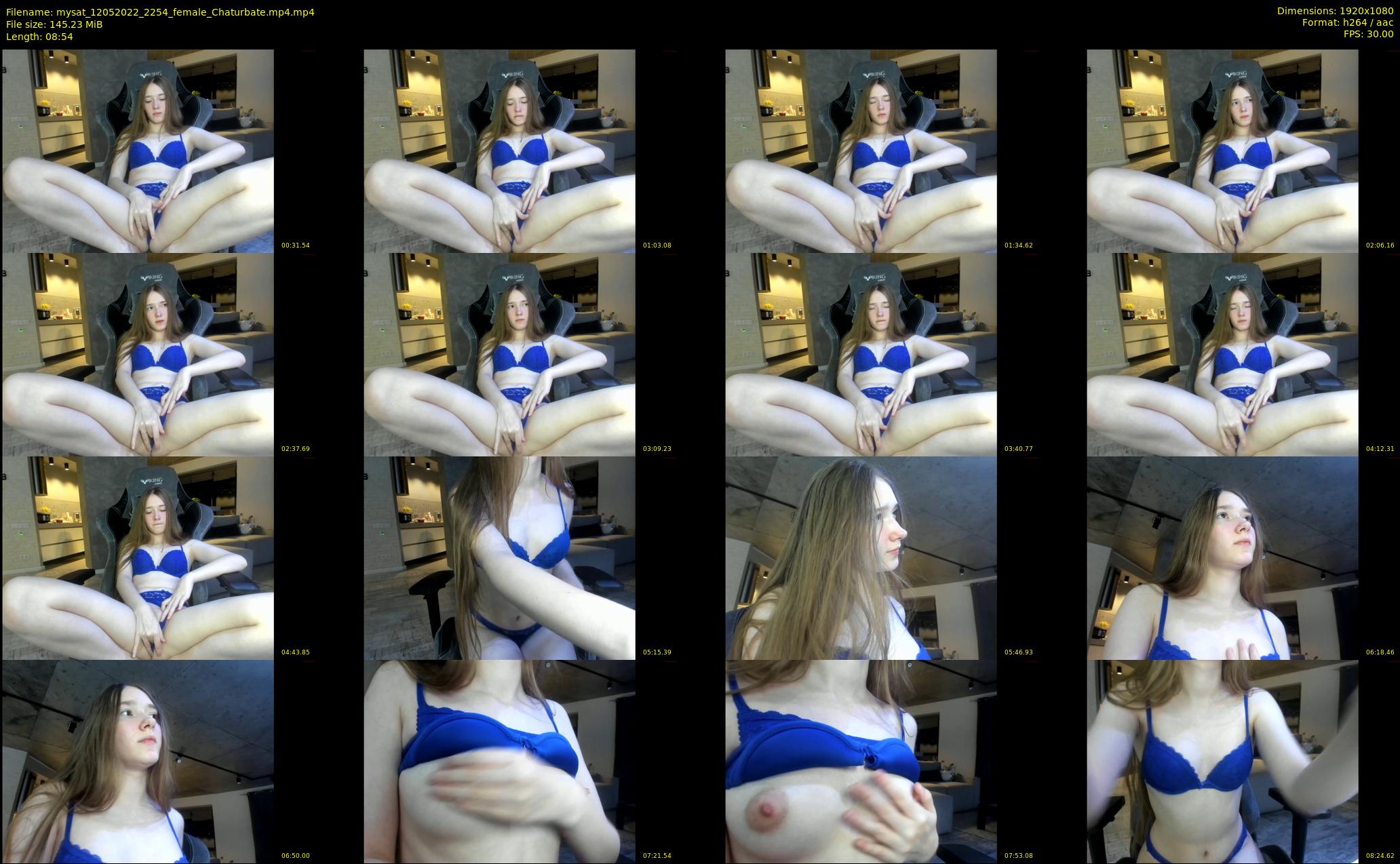 mysat — 9 minute Chaturbate female cam show recording, 1080p, May 12, 2022