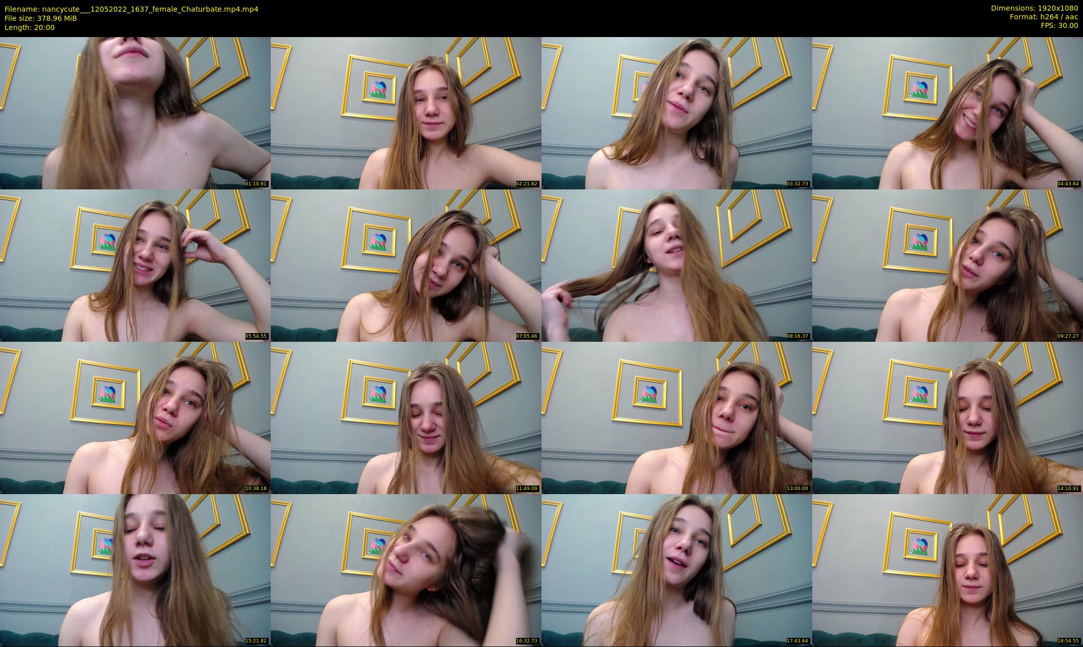 nancycute__ — 20 minute Chaturbate female cam show recording, 1080p, May 12, 2022