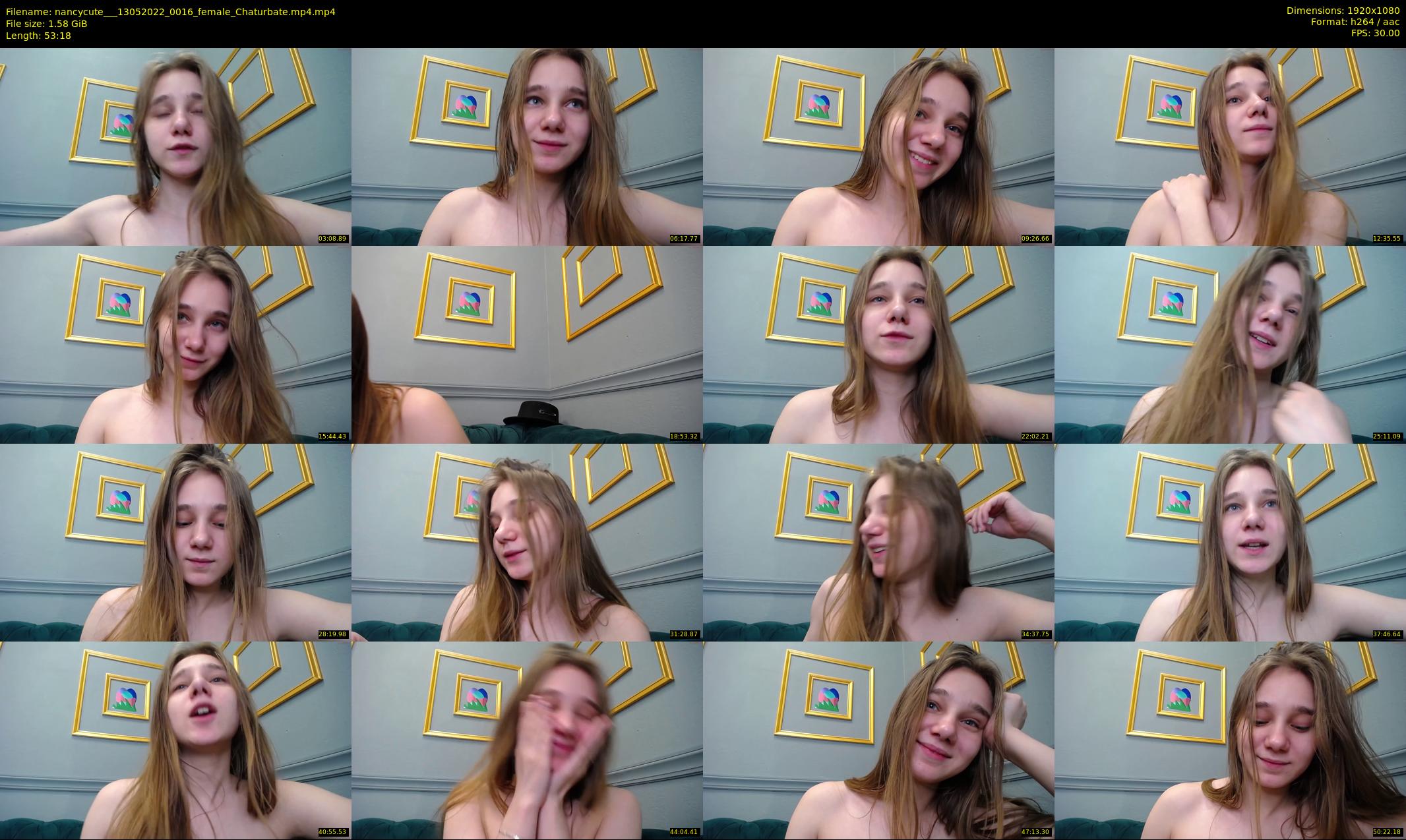 nancycute__ — 54 minute Chaturbate female cam show recording, 1080p, May 13, 2022