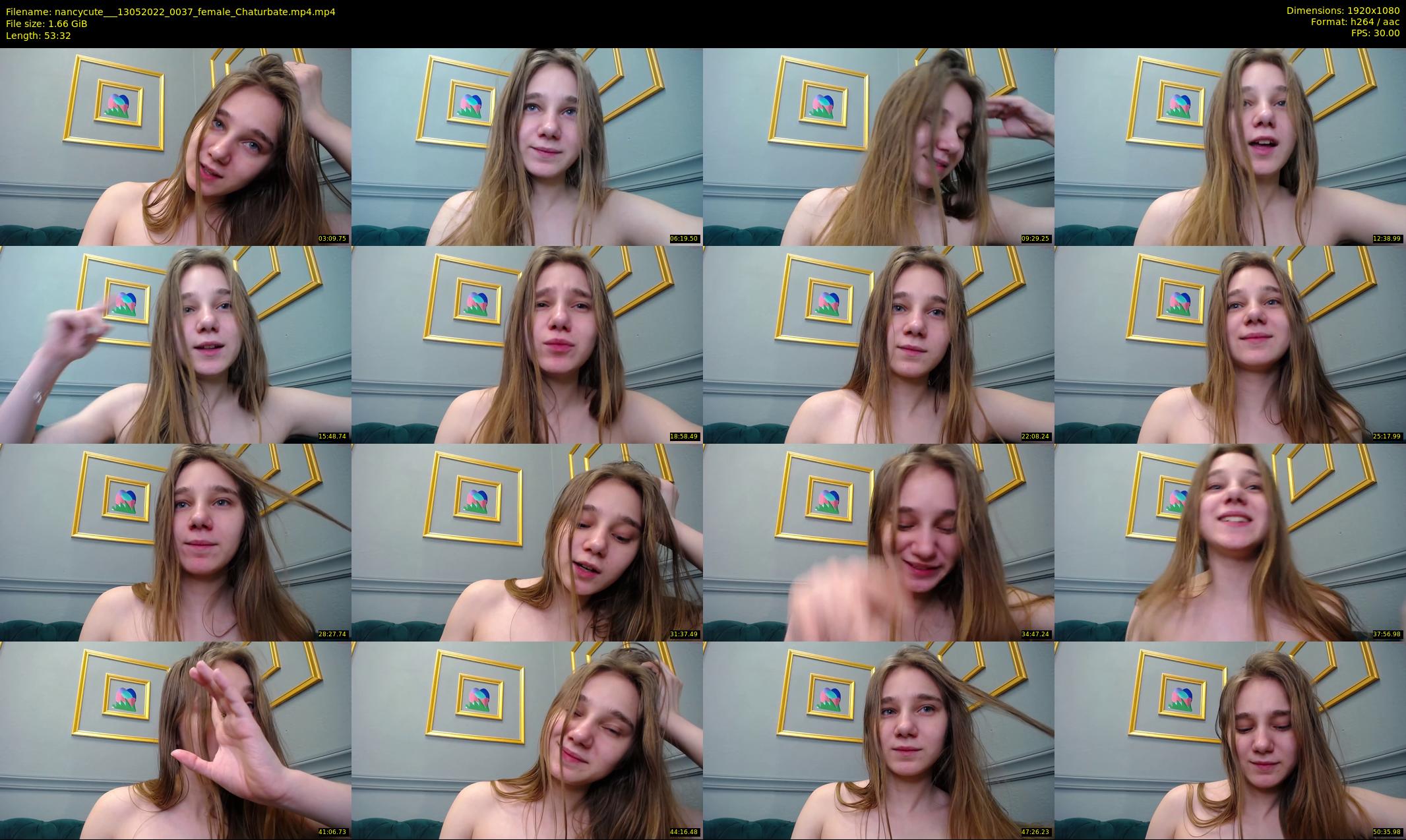 nancycute__ — 54 minute Chaturbate female cam show recording, 1080p, May 13, 2022