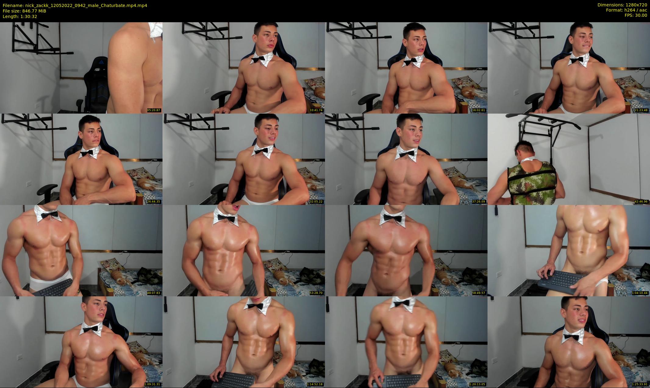 nick_zackk — 91 minute Chaturbate male cam show recording, 720p, May 12, 2022