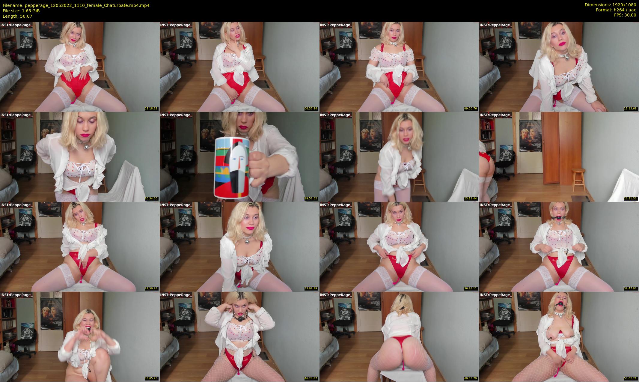 pepperage — 57 minute Chaturbate female cam show recording, 1080p, May 12, 2022